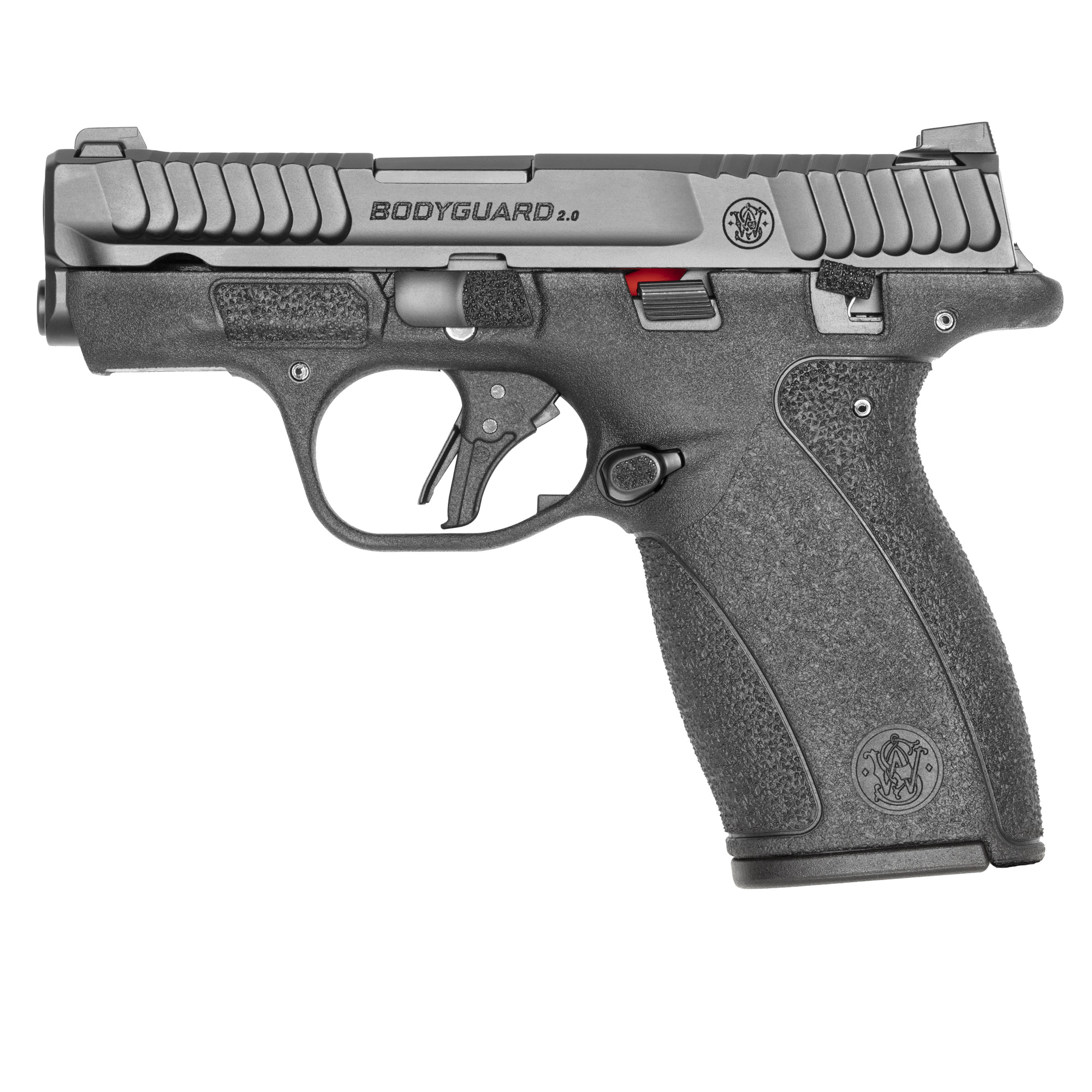 Smith & Wesson Bodyguard 2.0 Striker Fired 2.75″ 380 ACP 10rd Night Sight Front Only – Black