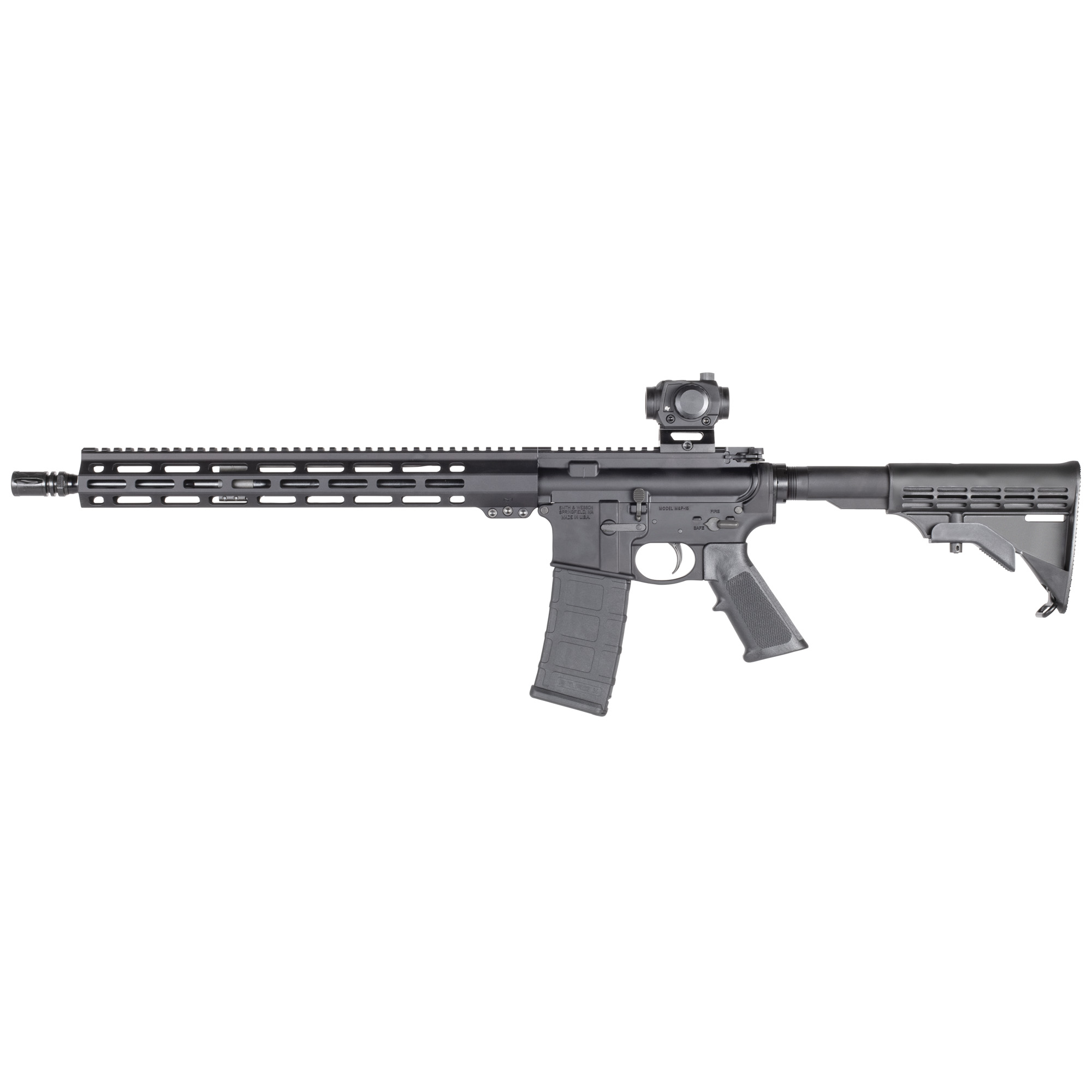 Smith & Wesson M&P 15 Sport III AR 16″ 5.56 NATO 30rd Mini Red-Dot Optic – Black