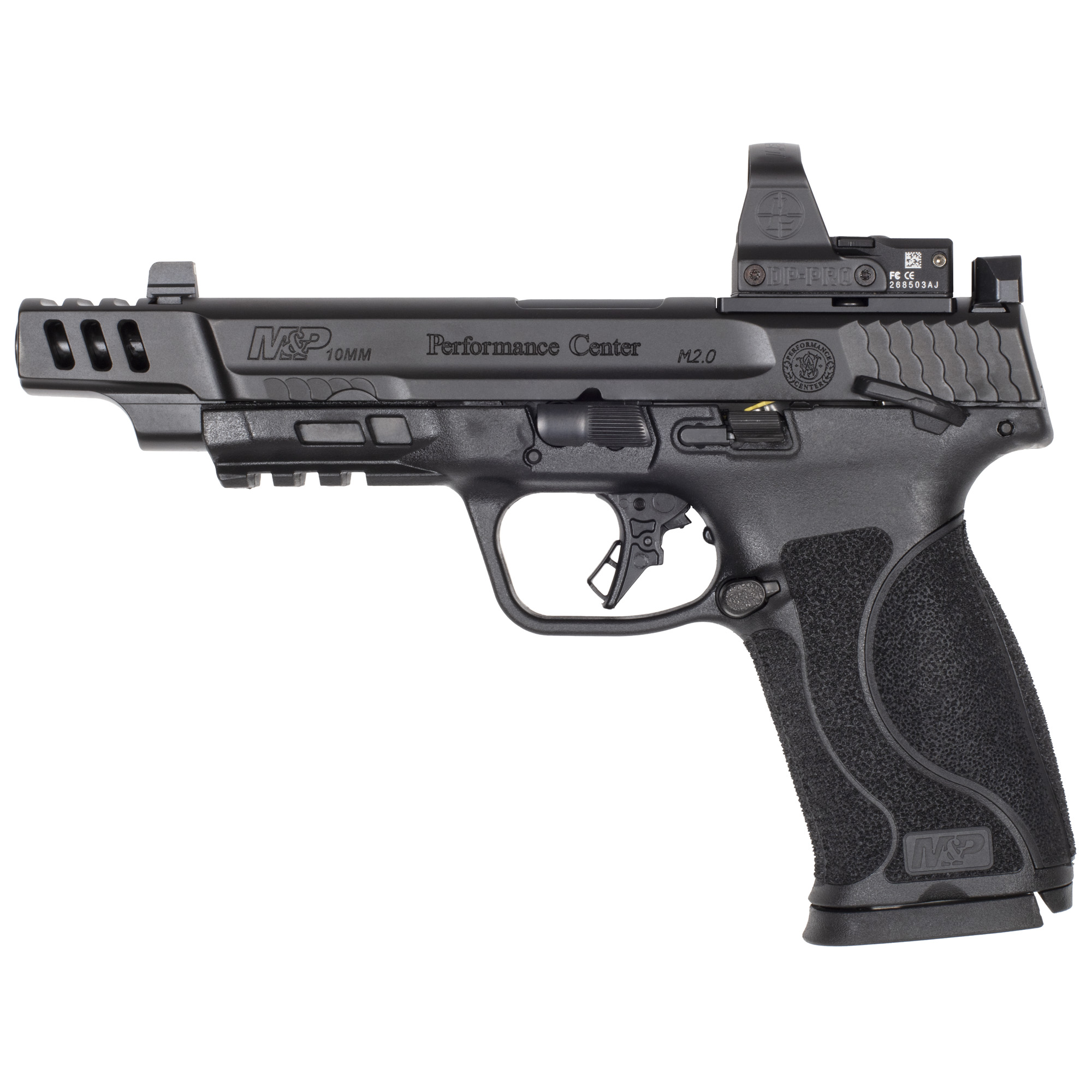 Smith & Wesson M&P M2.0 Striker Fired 5.6″ 10mm 15rd Night Sights – Black