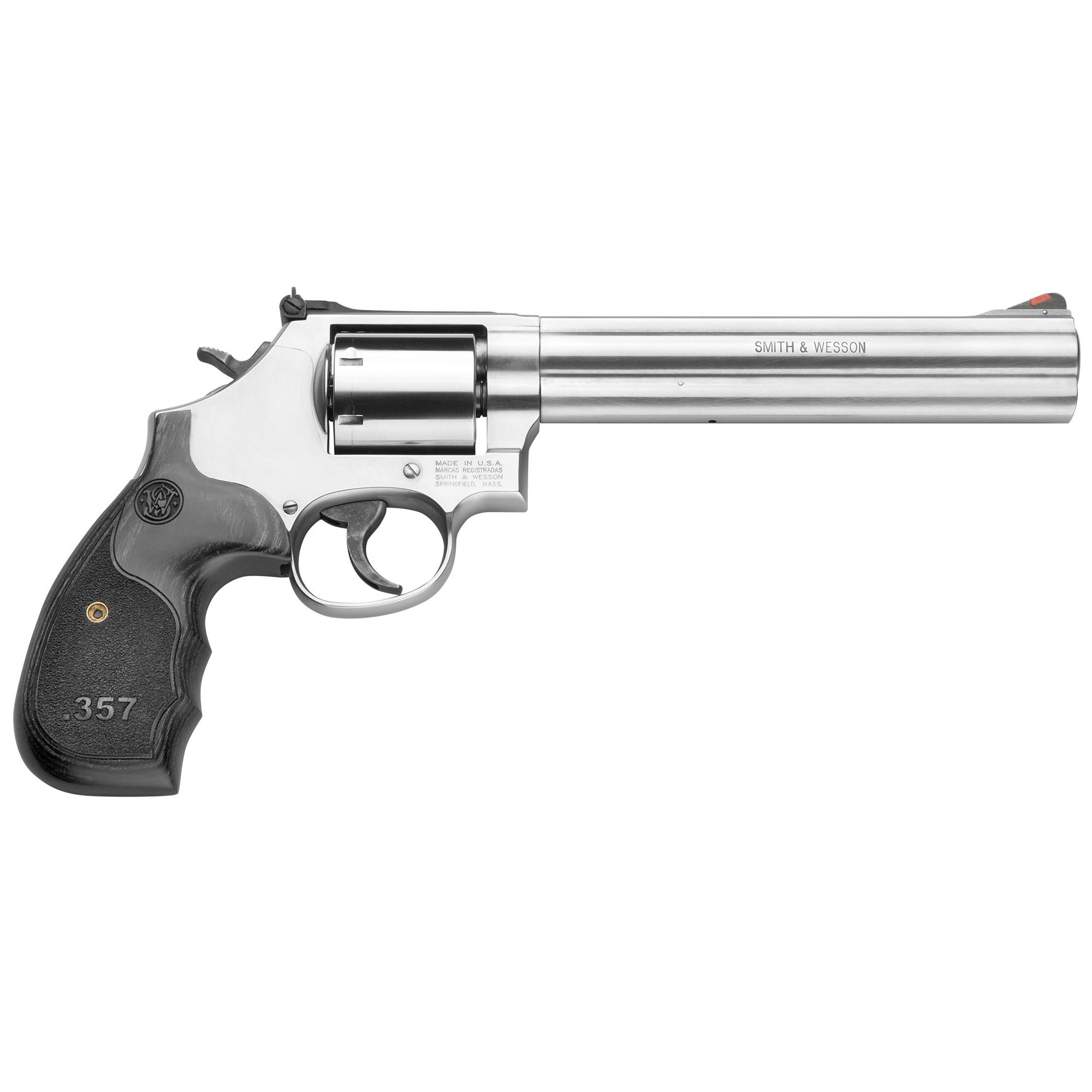 Smith & Wesson 686 Plus Deluxe Double Action 7″ 357 Magnum 7rd Adjustable Sights – Silver