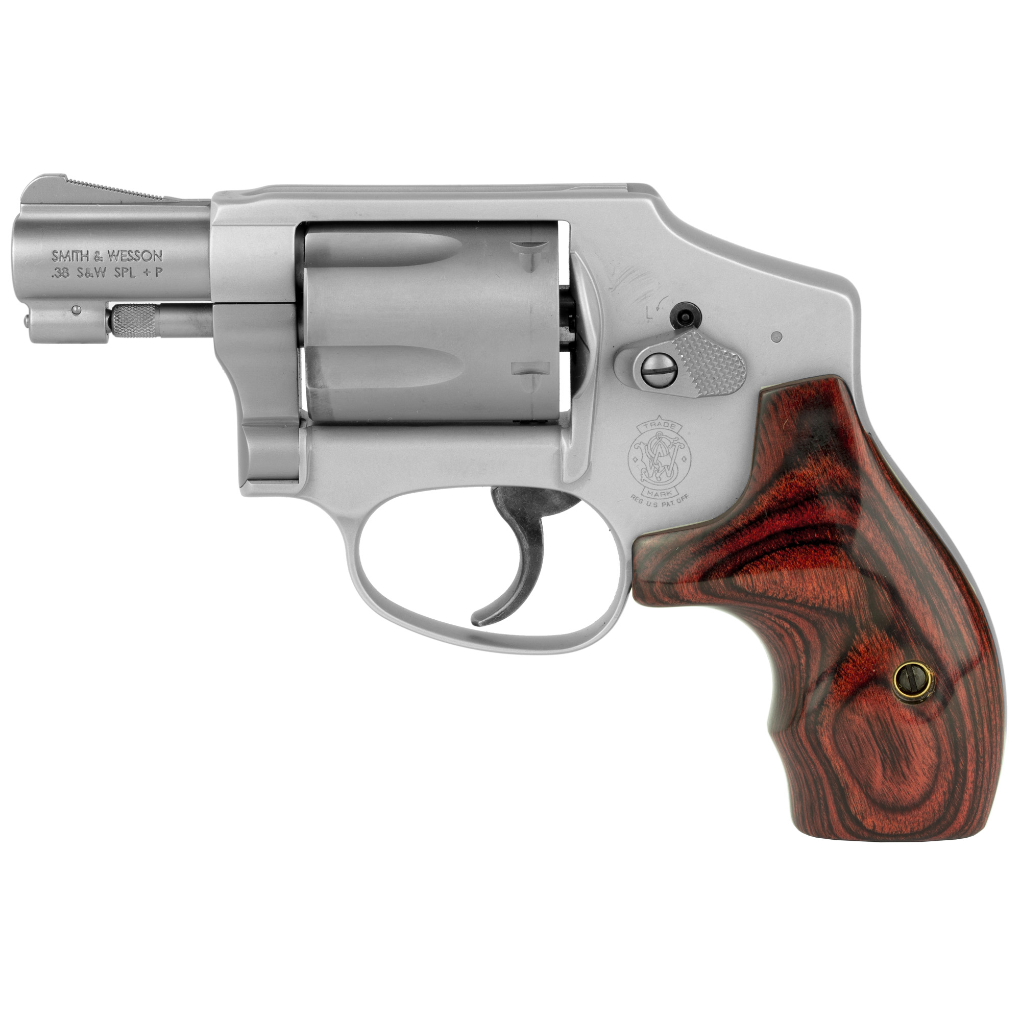 Smith & Wesson 642 LadySmith Double Action Only 1.88″ 38 Special 5rd Fixed Sights – Silver