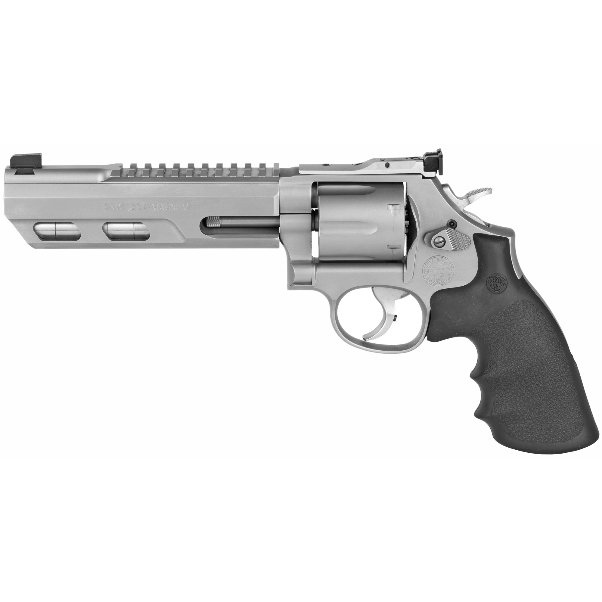 Smith & Wesson 686 Performance Center Double Action 6″ 357 Magnum 6rd Adjustable Sights – Silver