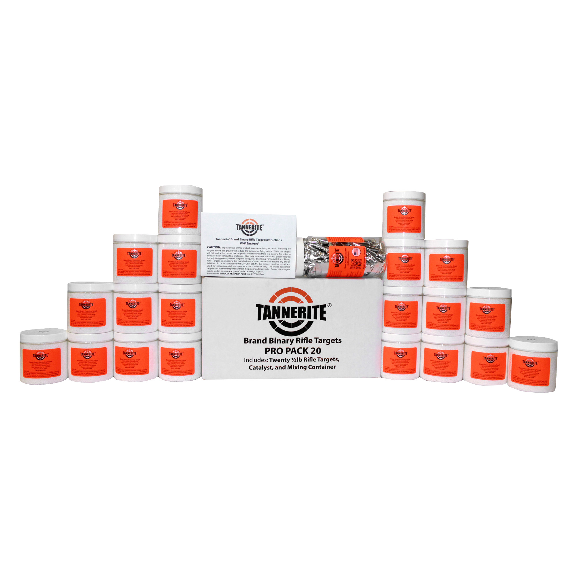 Tannerite ProPack 20 Target 1/2 Pound