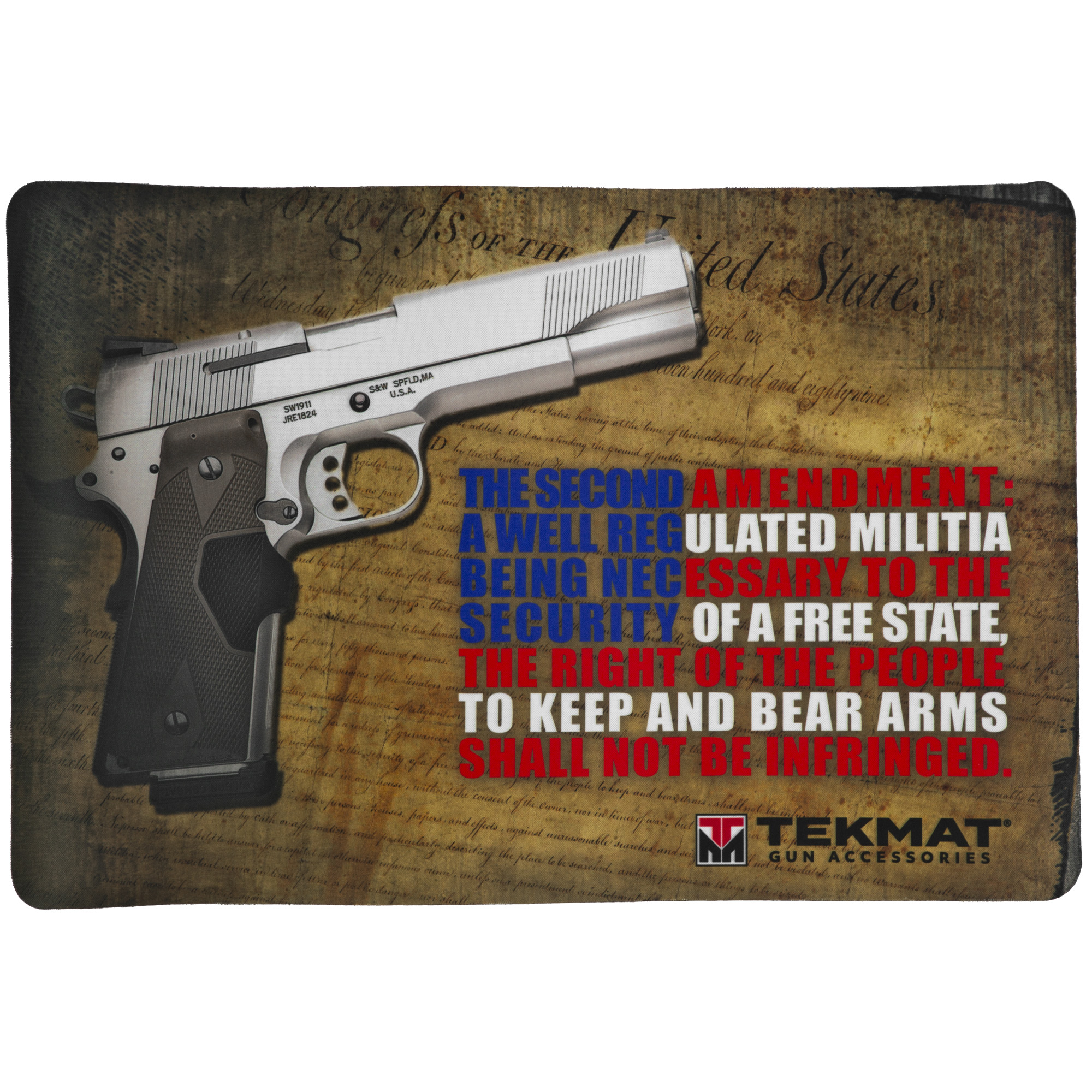 TekMat Original Mat 2nd Amendment 11″x17″