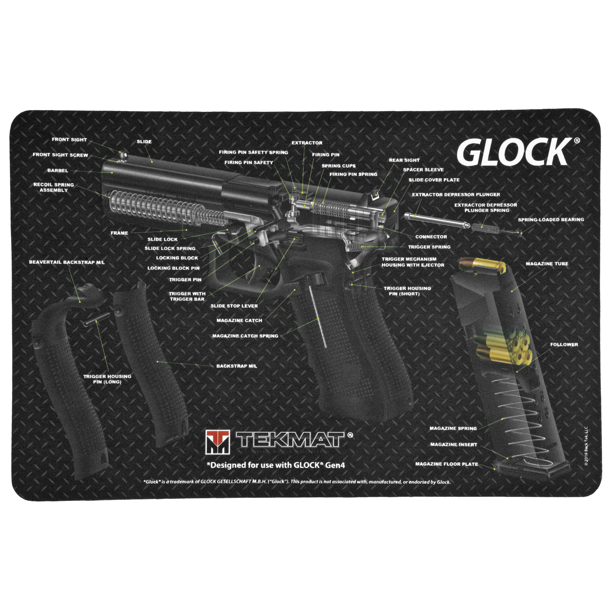 TekMat For Glock 11″x17″