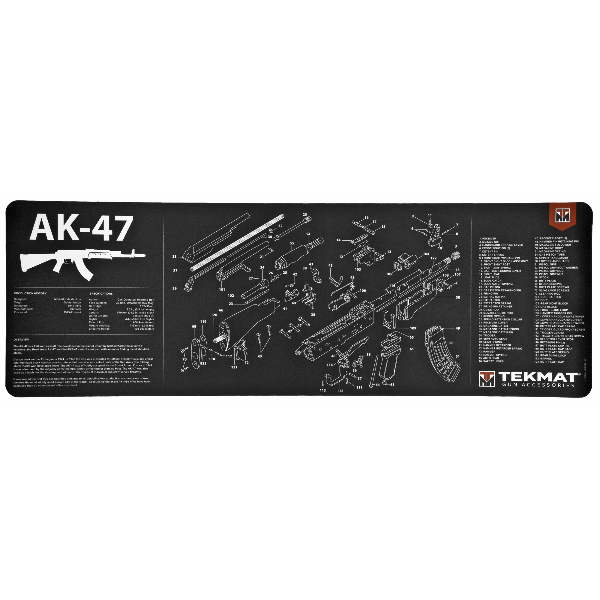 TekMat AK-47 12″x36″