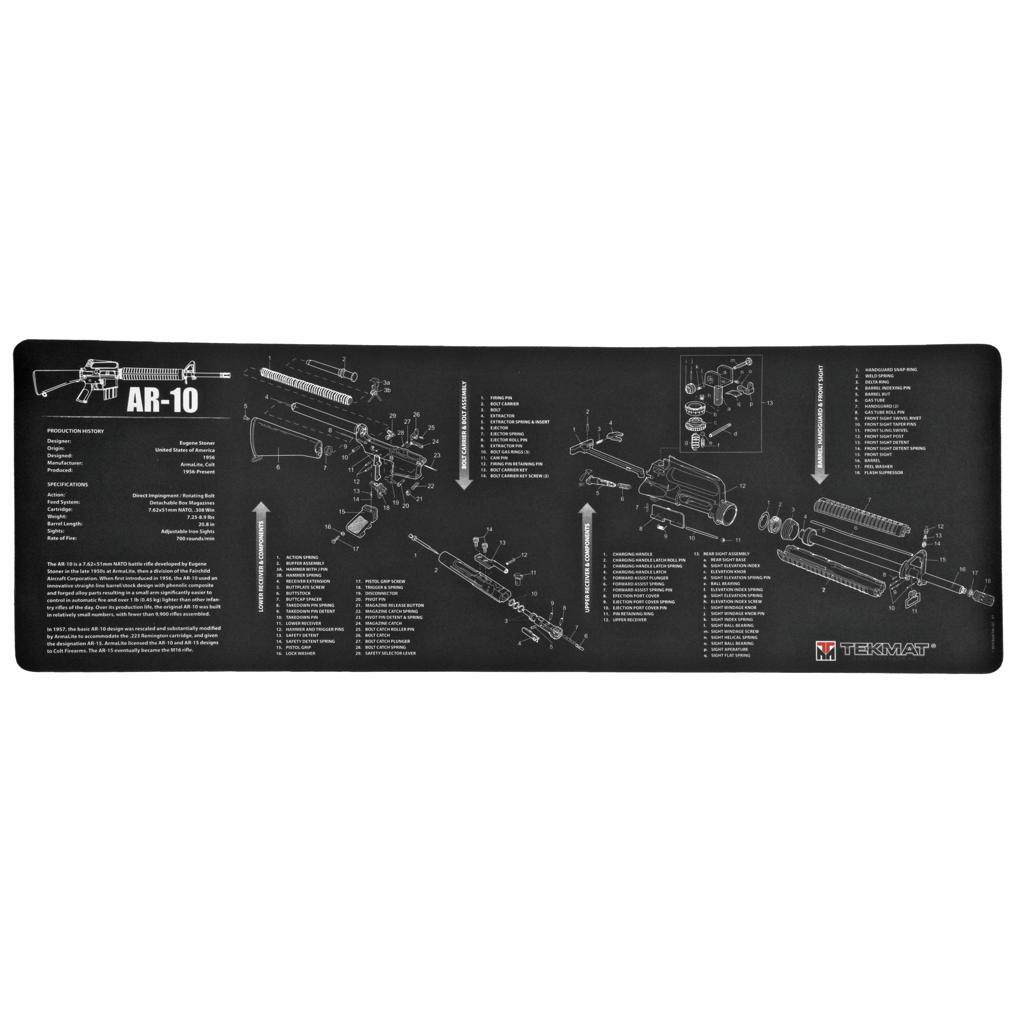 TekMat AR10 12″x36″