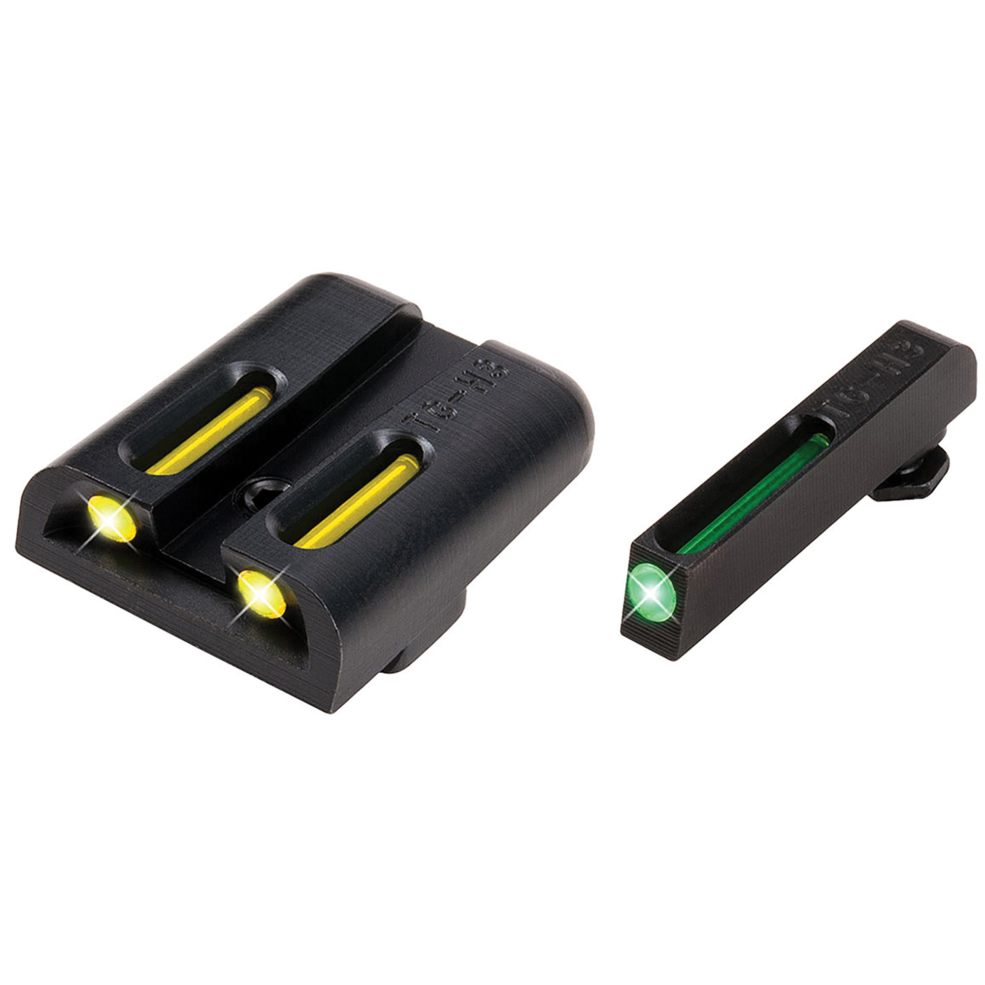 TRUGLO Glock 20/21/29/30/31/32 Brite-Site Tritium/Fiber Optic Sight – Green, Yellow