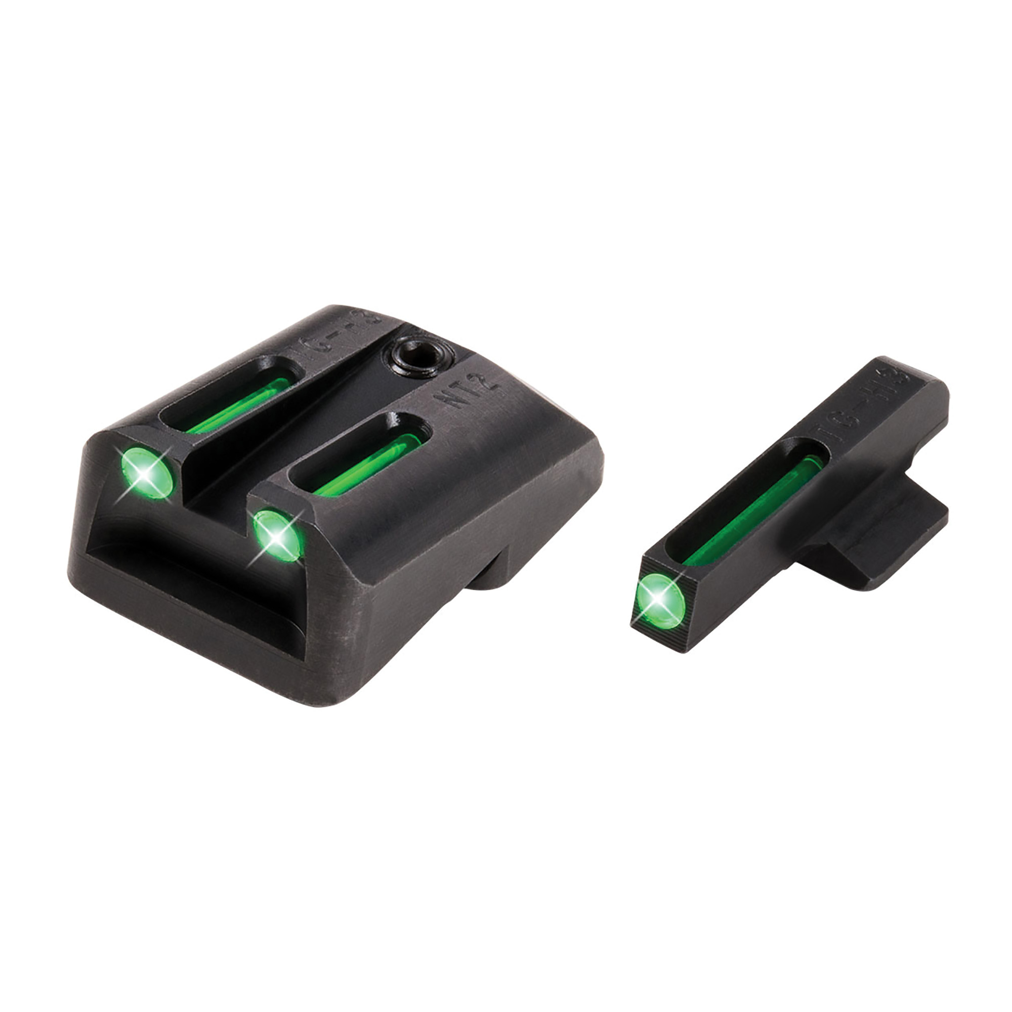 TRUGLO 1911 Officer Brite-Site Tritium/Fiber Optic Sight – Green