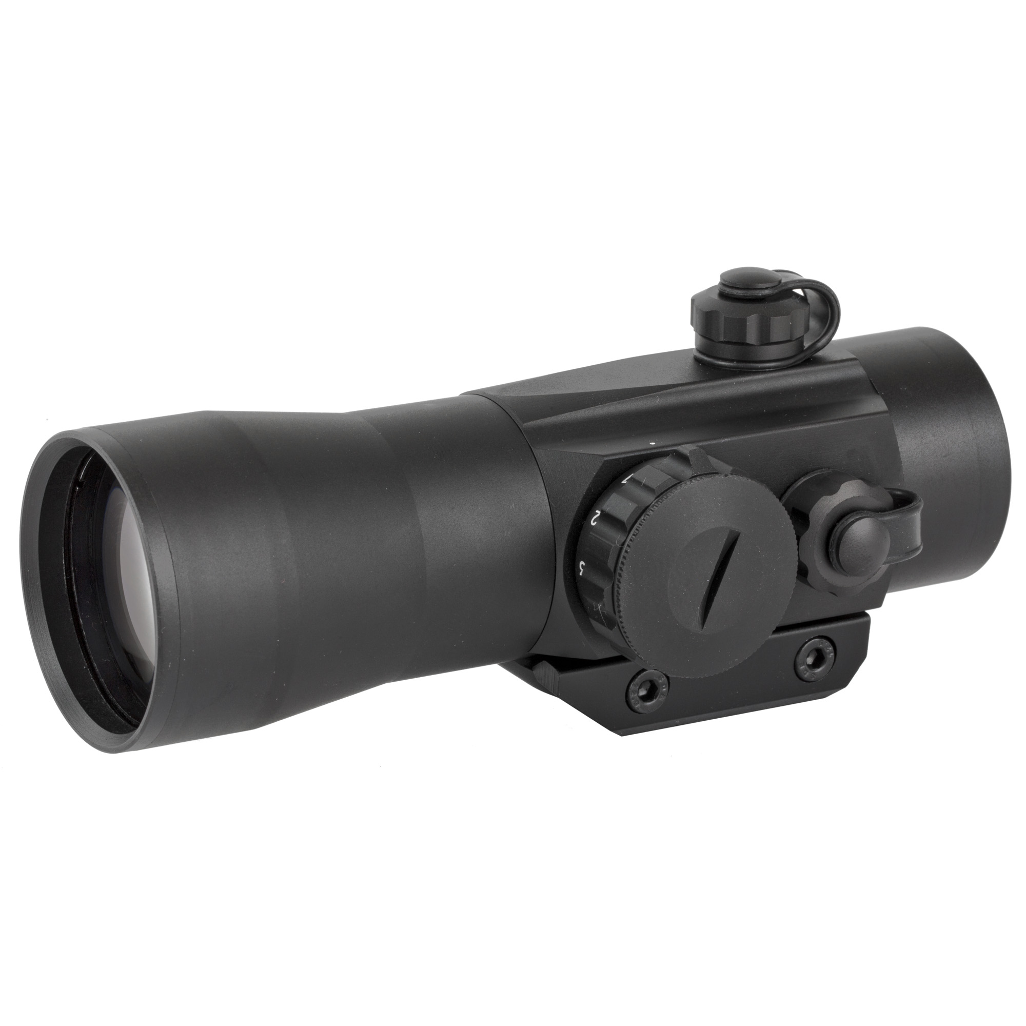 TRUGLO Picatinny XTRM 2X Red Dot 42mm – Black