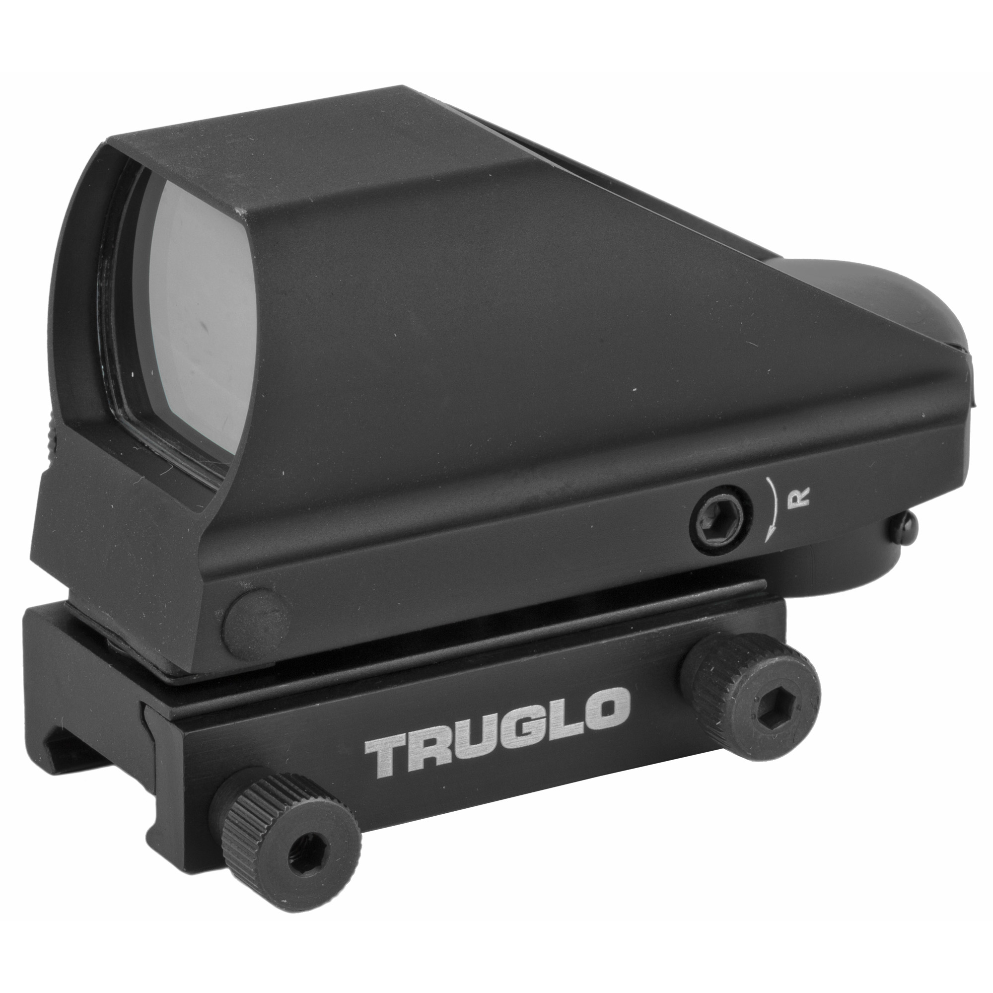 TRUGLO Picatinny Tru-Brite 1X Red Dot – Black