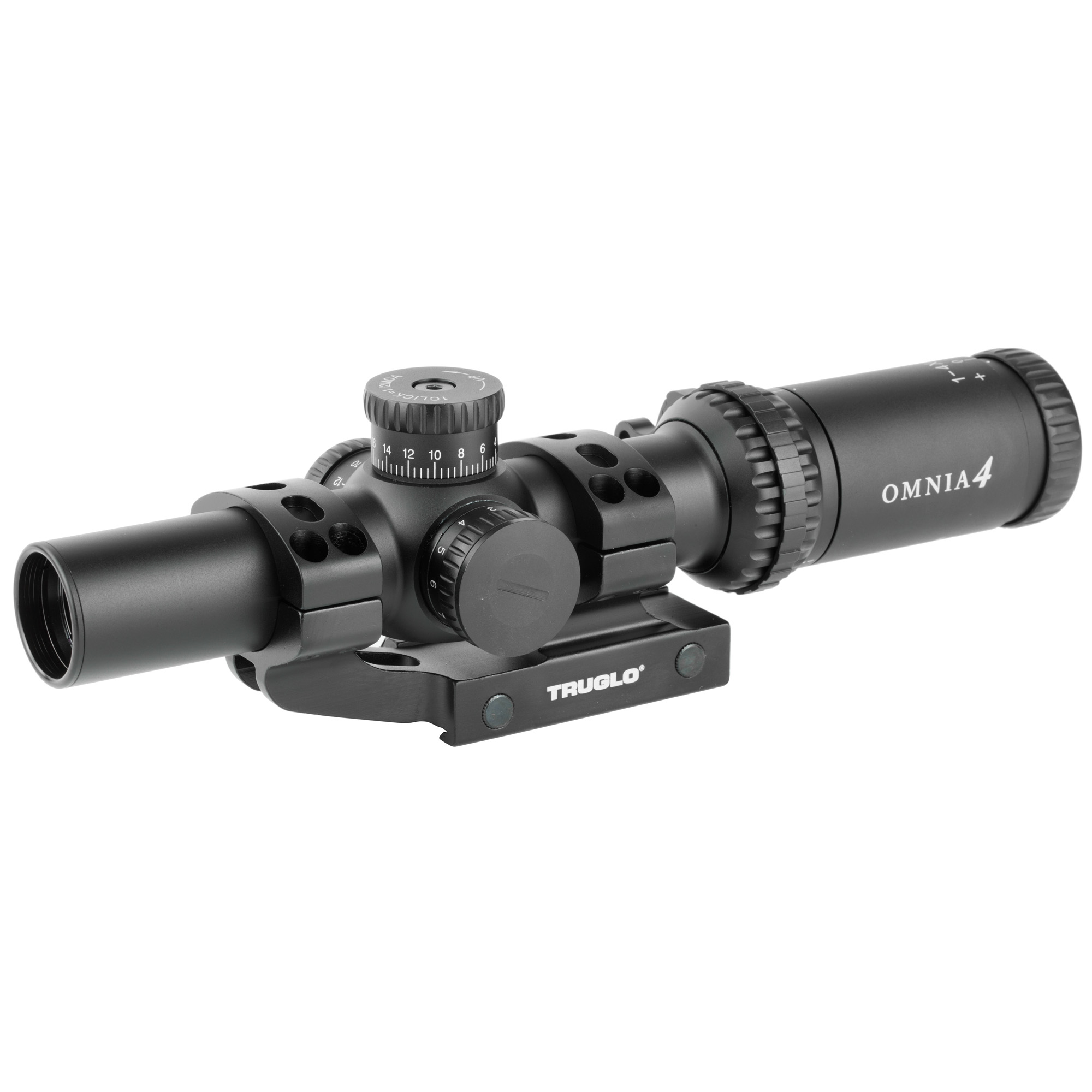 TRUGLO OMNIA A.P.T.R. 1-4X Rifle Scope 30mm – Black