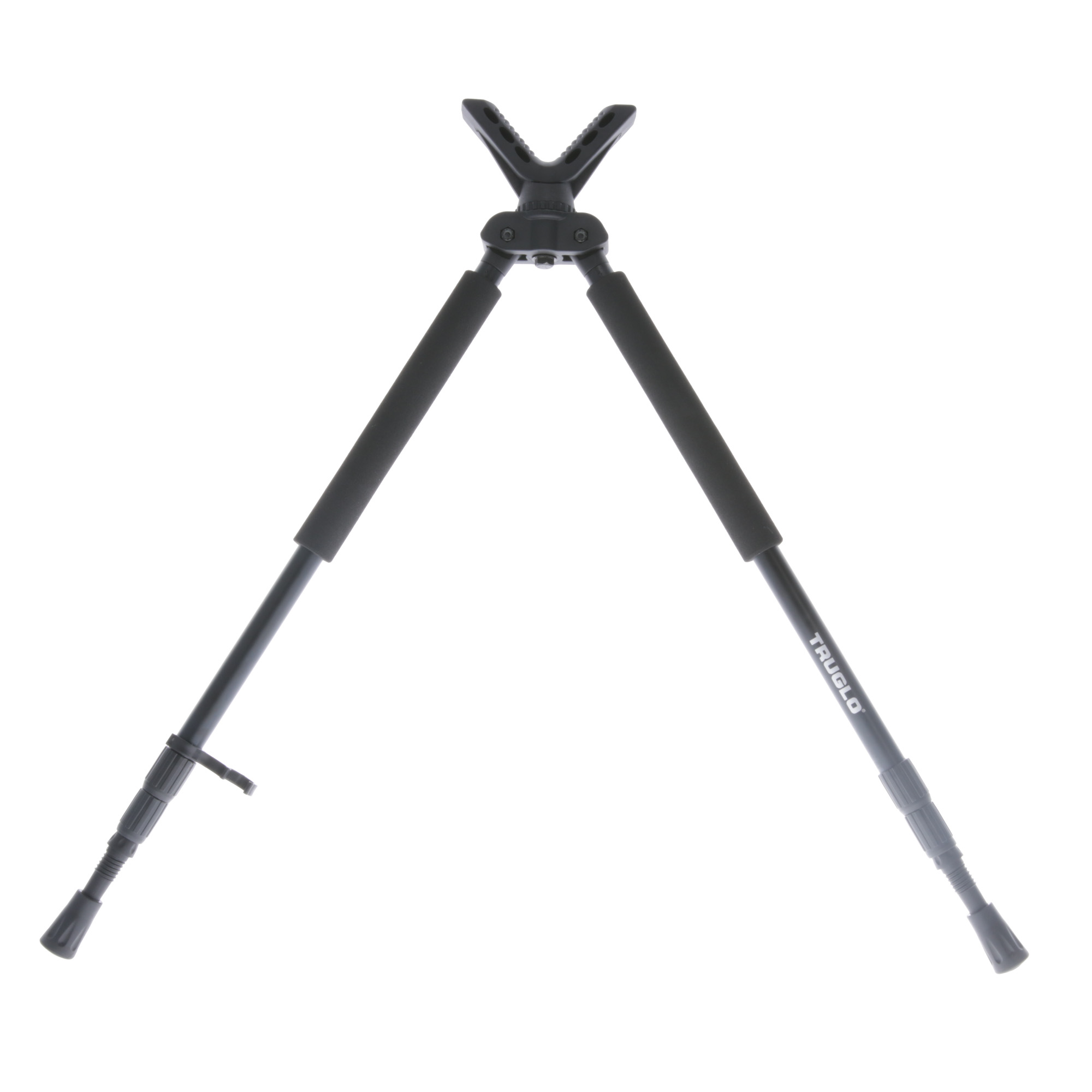 TRUGLO Universal SOLID-SHOT Bipod 21″-40″ – Black