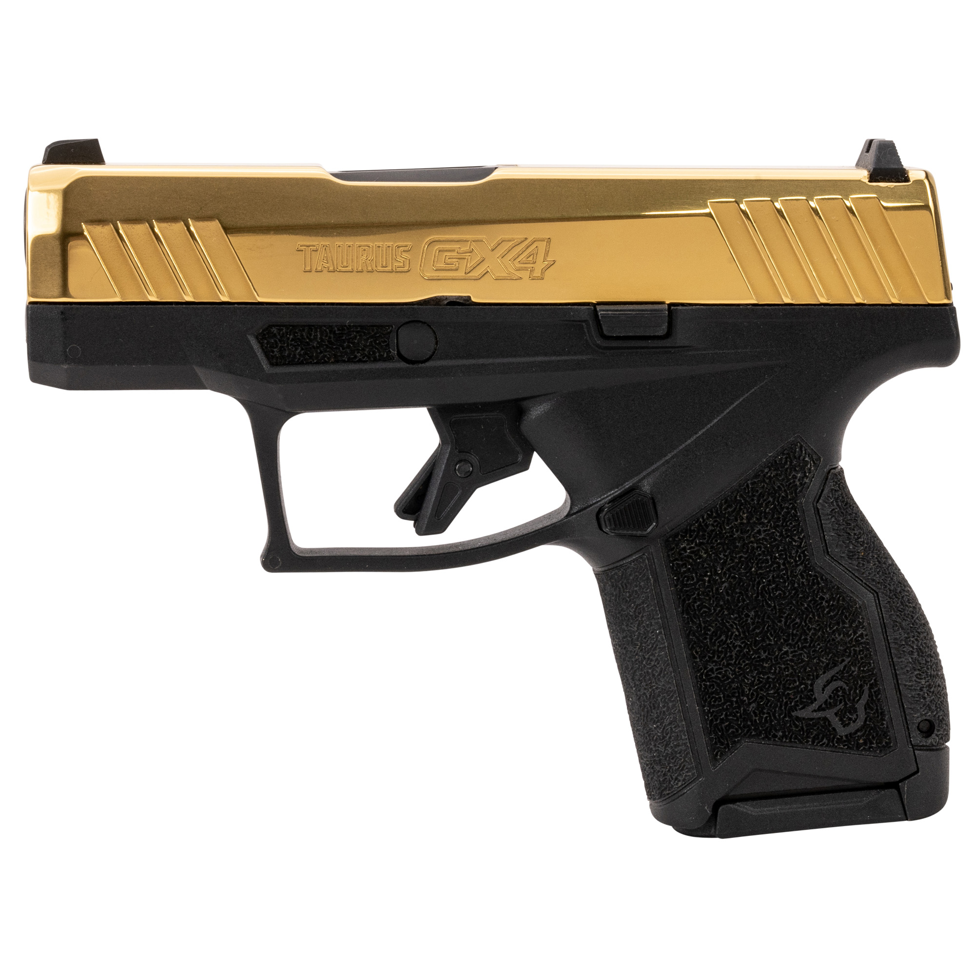 Taurus GX4 Striker Fired 3″ 9mm 13rd Adjustable Sights – Black, Gold