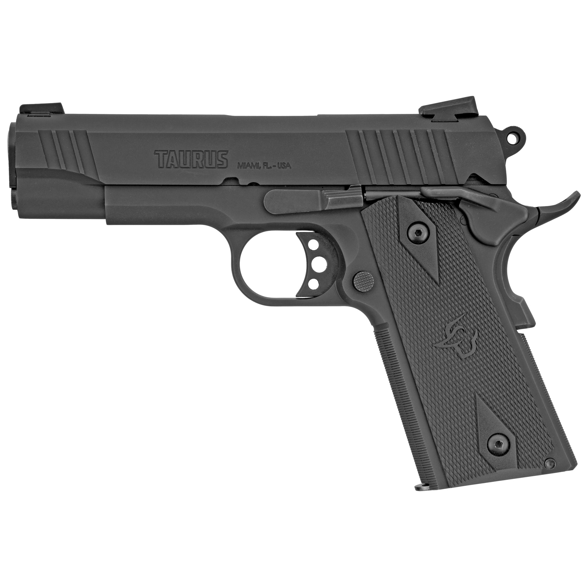 Taurus 1911 4.25″ 9mm 9rd Novak – Black