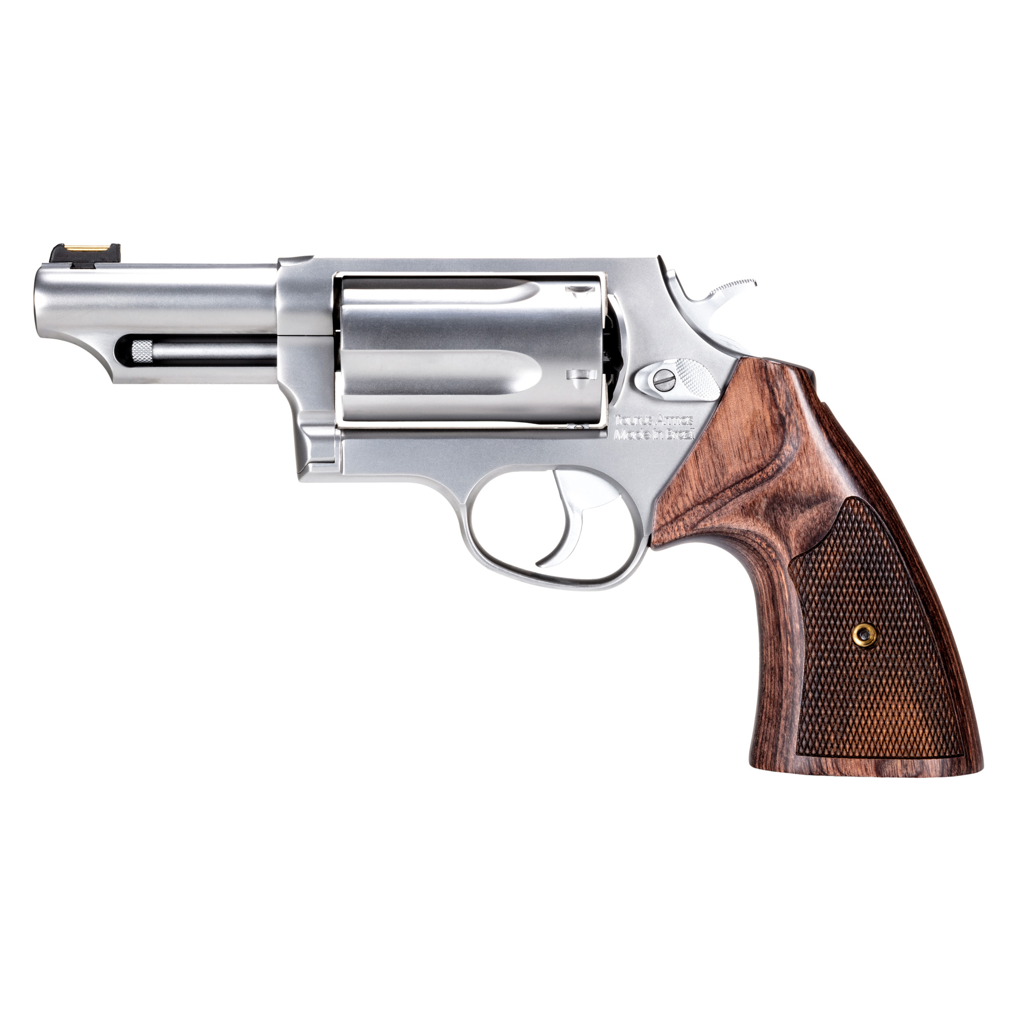 Taurus Judge Executive 3″ 410 Gauge 45 Long Colt 5rd Fiber Optic – Silver