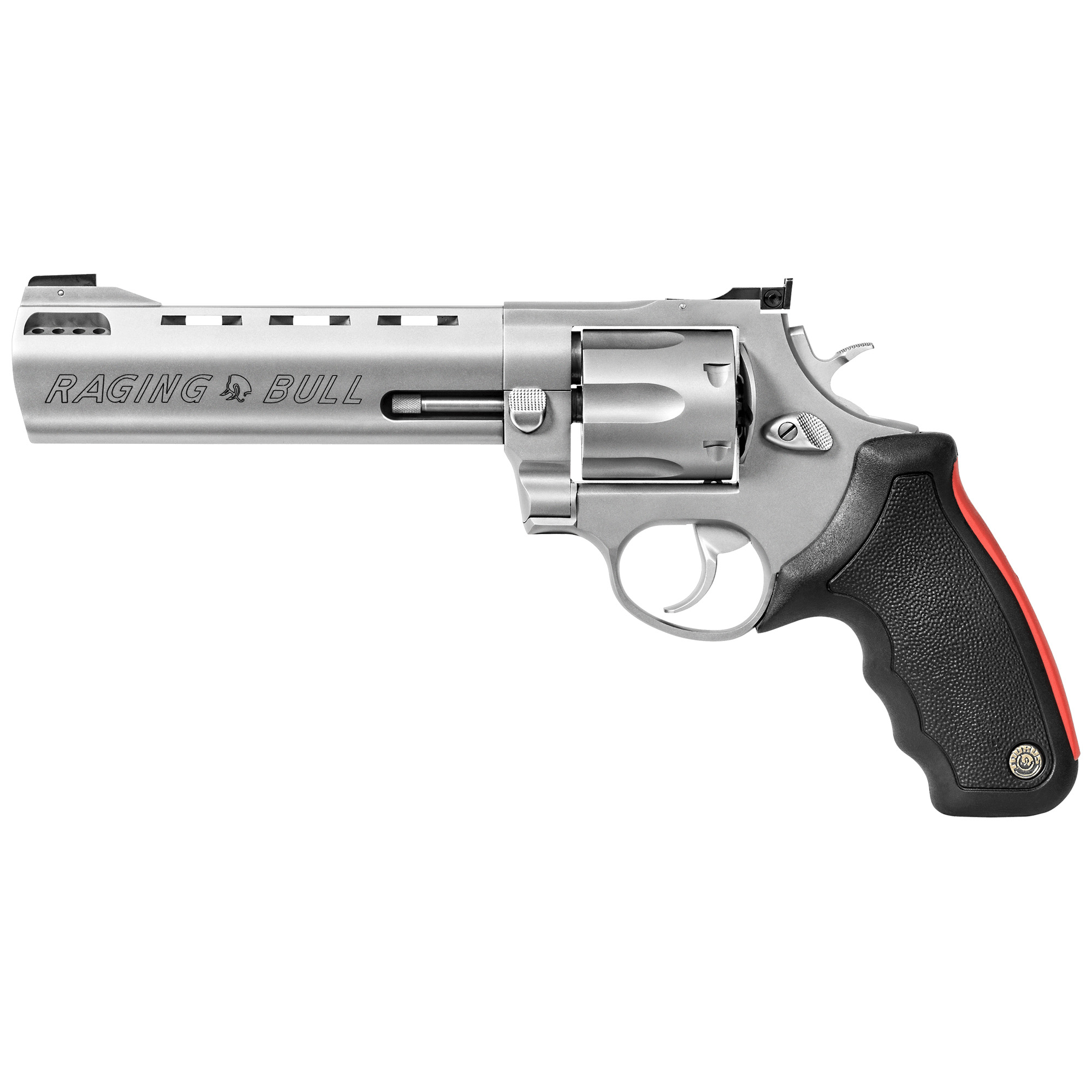 Taurus Raging Bull DA/SA 6.5″ 44 Magnum 6rd Adjustable Sights – Silver