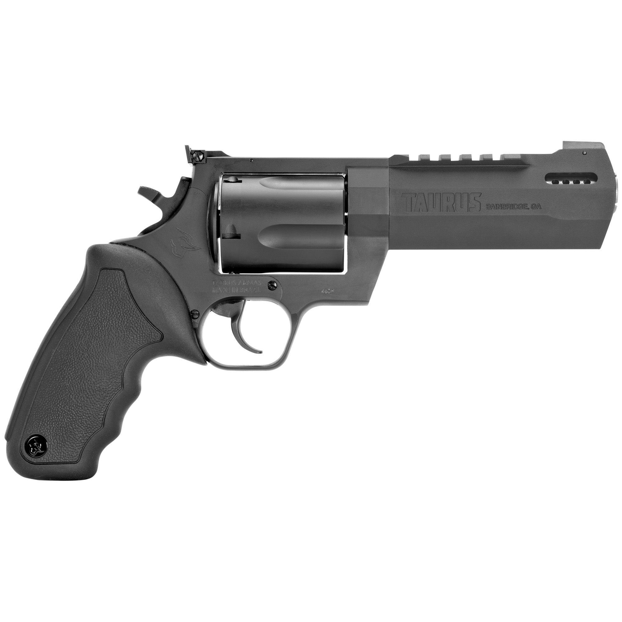 Taurus Raging Hunter Double Action 5.12″ 460 S&W 5rd Blade Front/Adjustable Rear – Black