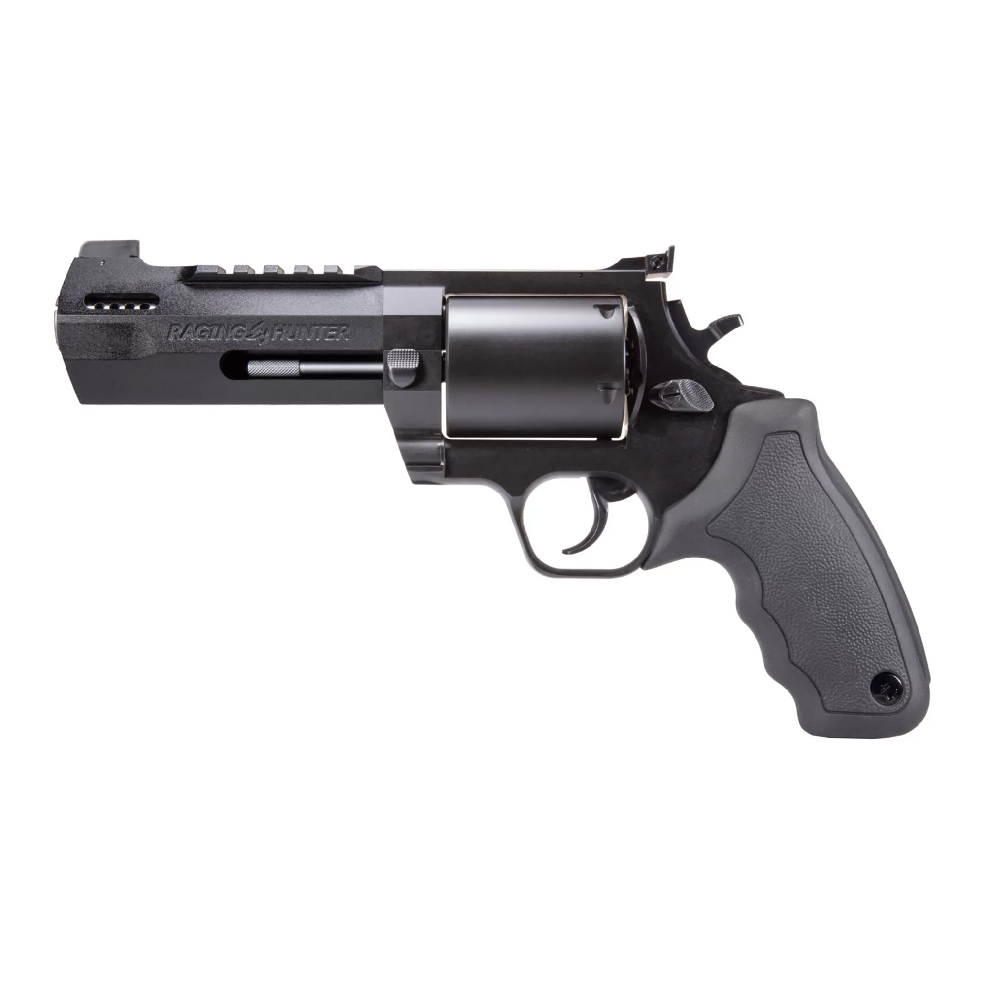 Taurus Raging Hunter Double Action 5.12″ 500 S&W 5rd Blade Front/Adjustable Rear – Black