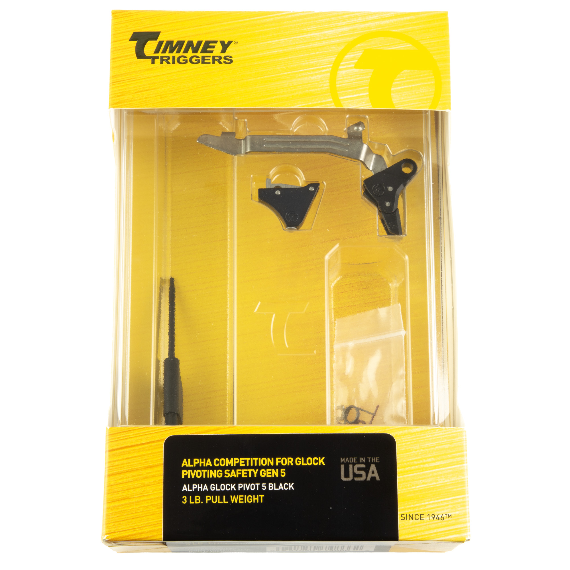 Timney Triggers Alpha Competition Trigger Shoe – Black