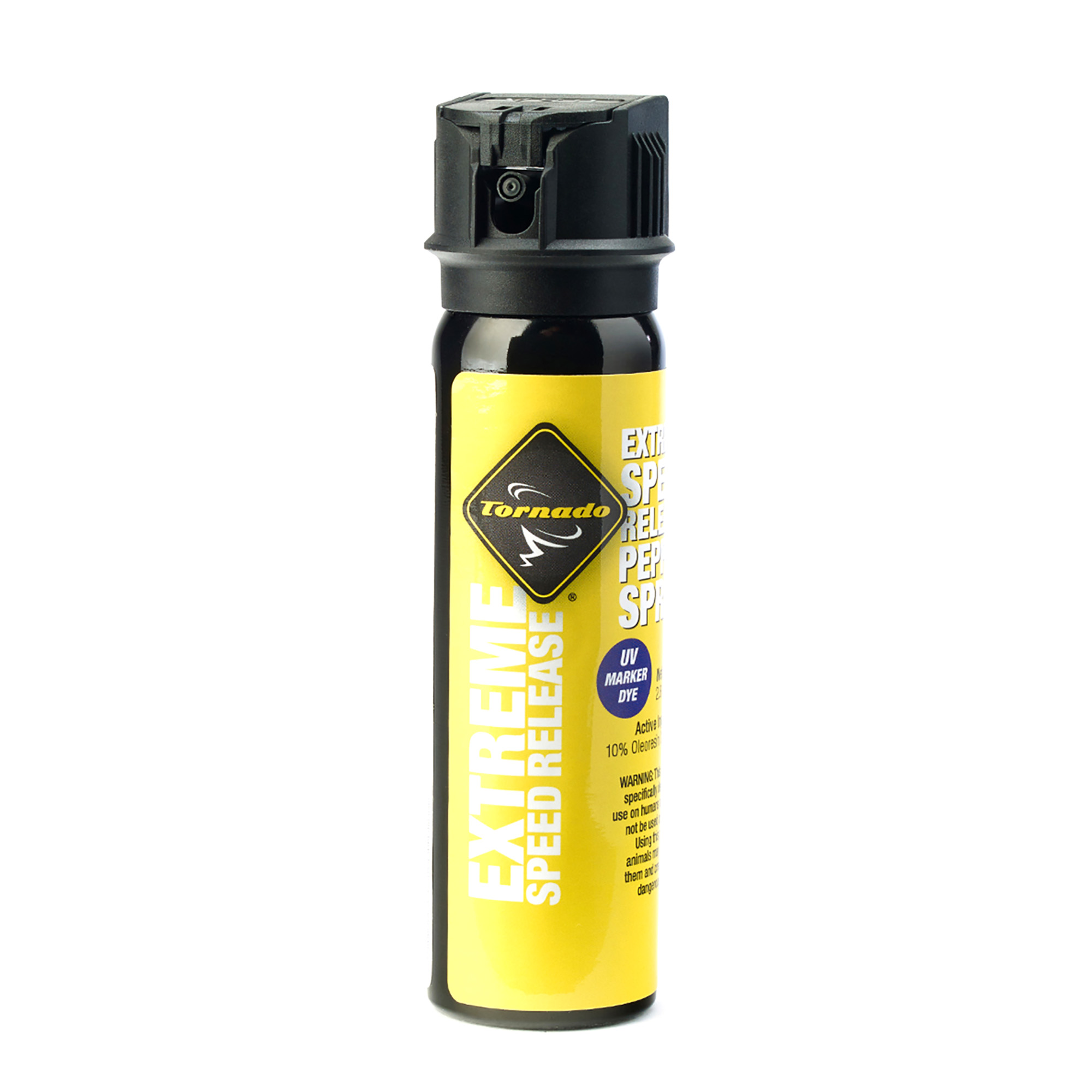 Tornado Personal Defense Extreme Pepper Spray 80gm – Black