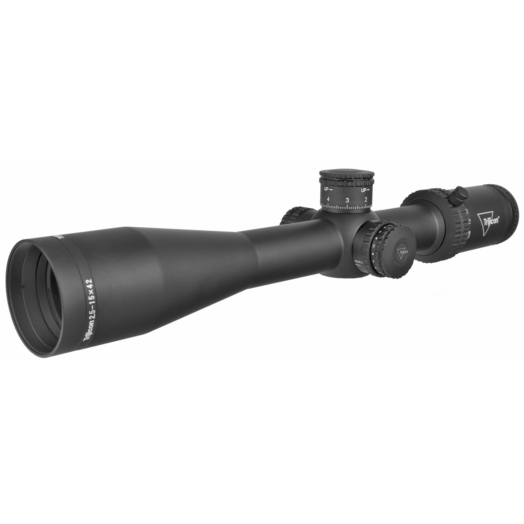 Trijicon Credo Red MRAD Center Dot Reticle 2.5-12.5X Rifle Scope 30mm – Black