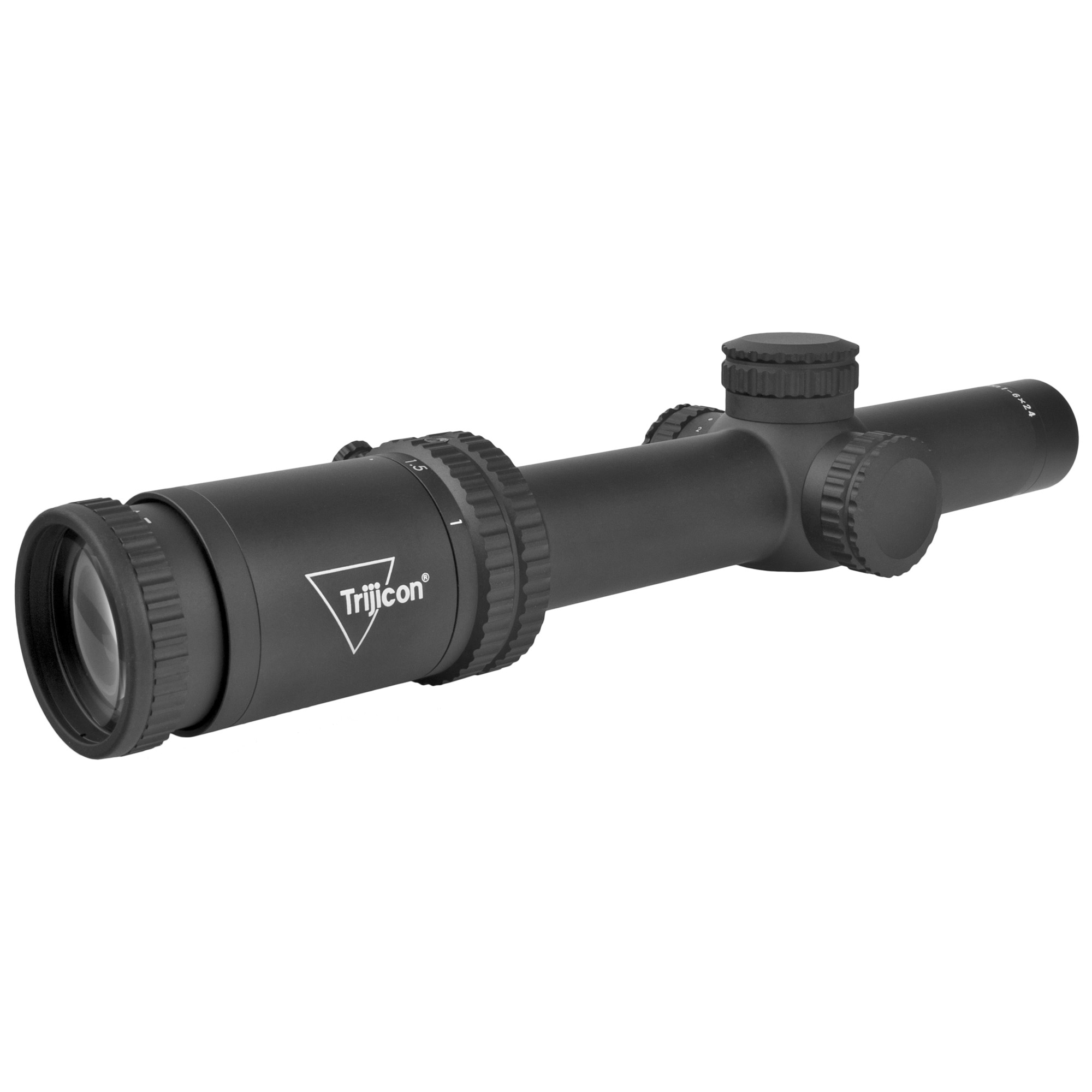 Trijicon Credo Red BDC Segmented Circle .223 / 55gr Reticle 1-6X Rifle Scope 30mm – Black