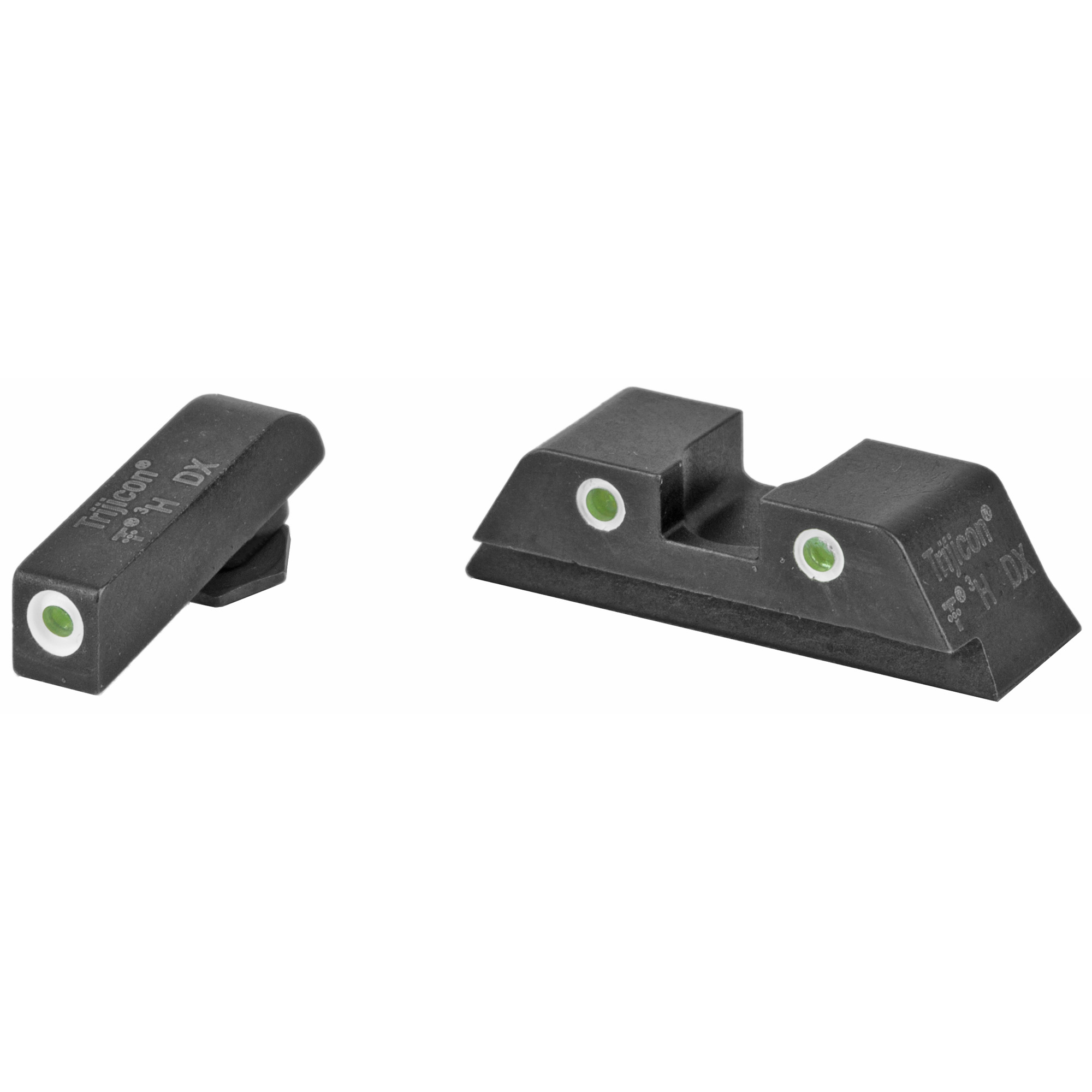 Trijicon Glock 17/19/26/27/33/34 Bright & Tough Tritium Sight – Green, Green