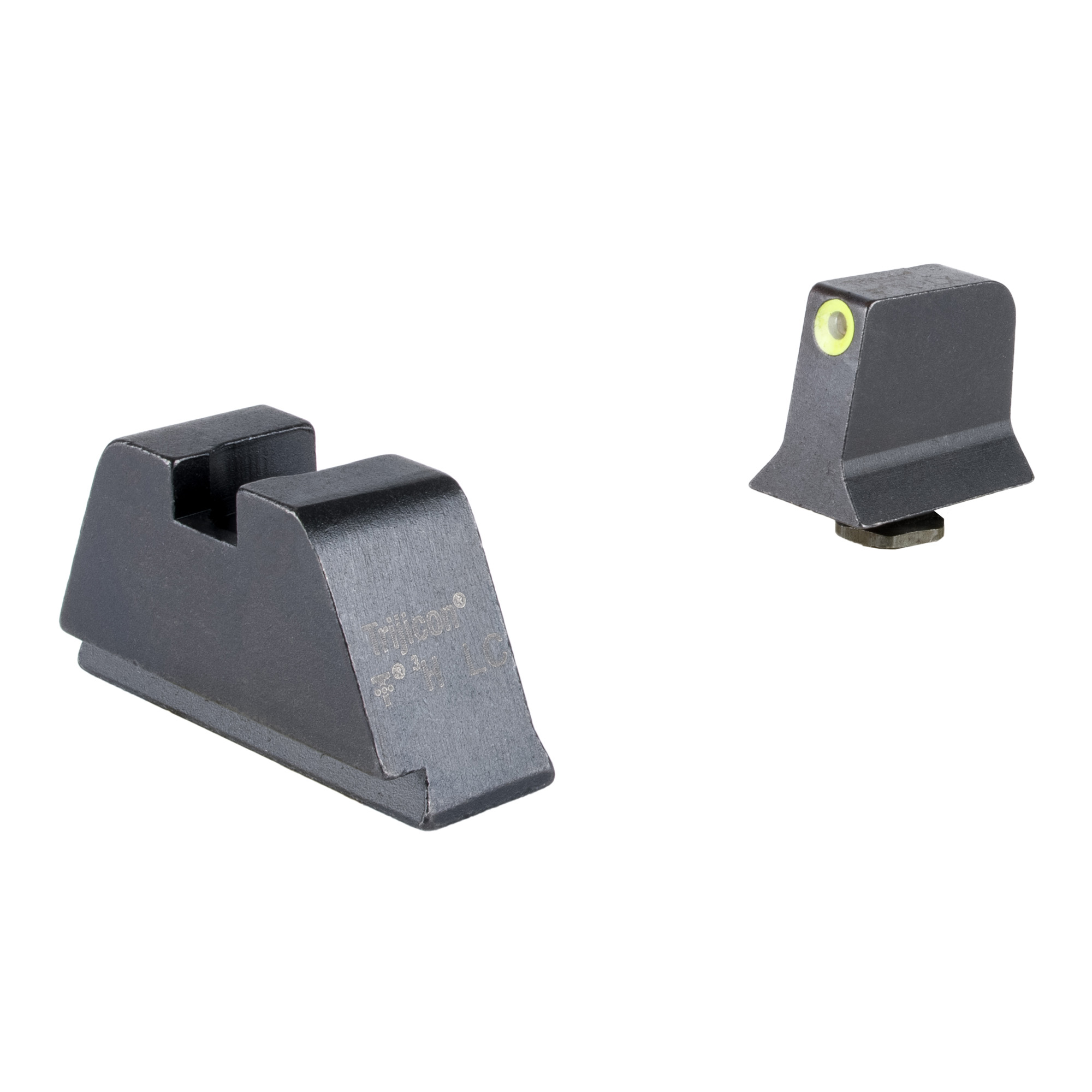 Trijicon Glock 17/17L/19/22/23/24/26/27/33/34/35/38/39 Suppressor/Optic Height Night Sight – Yellow Outline