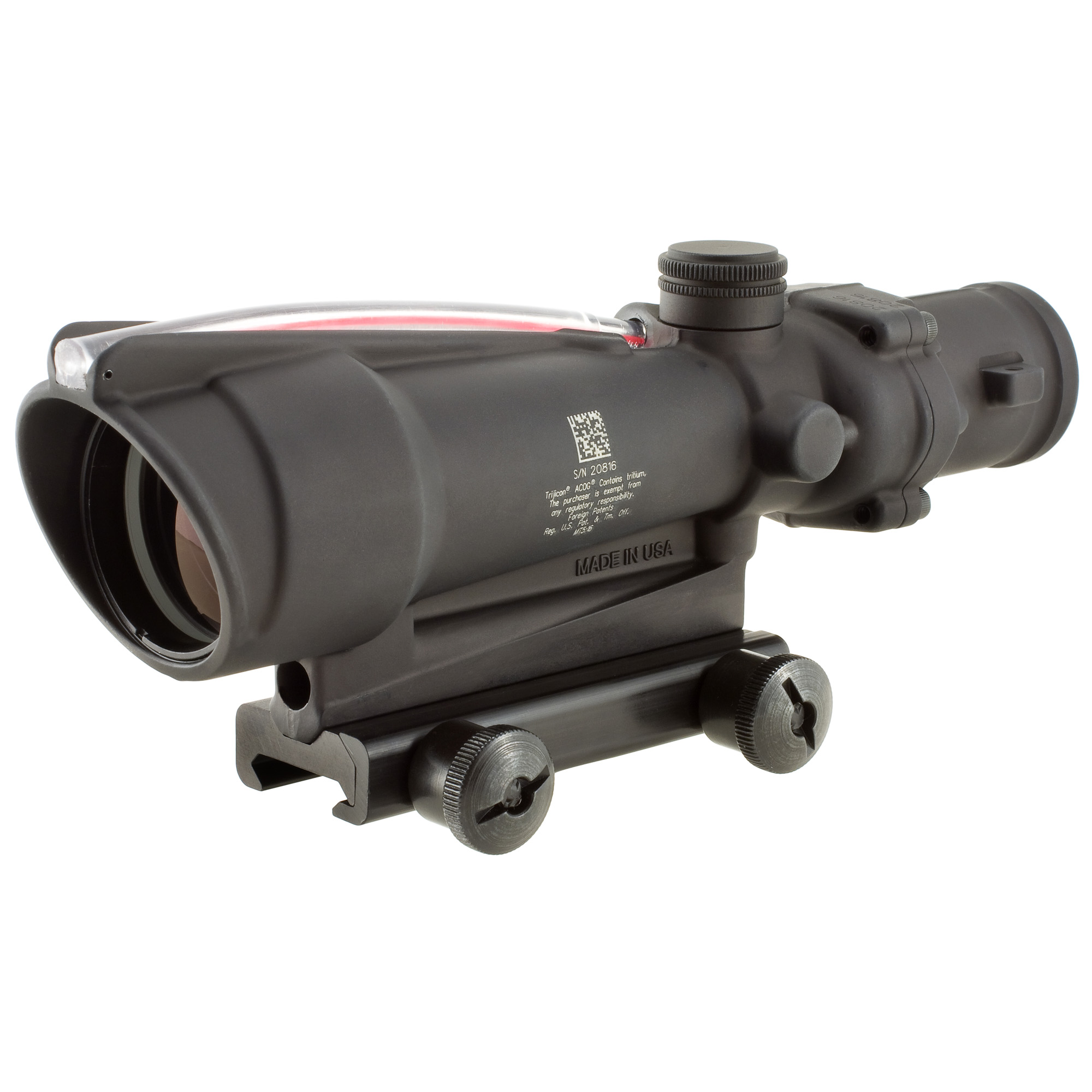 Trijicon ACOG Red Horseshoe .308 3.5X Rifle Scope – Black