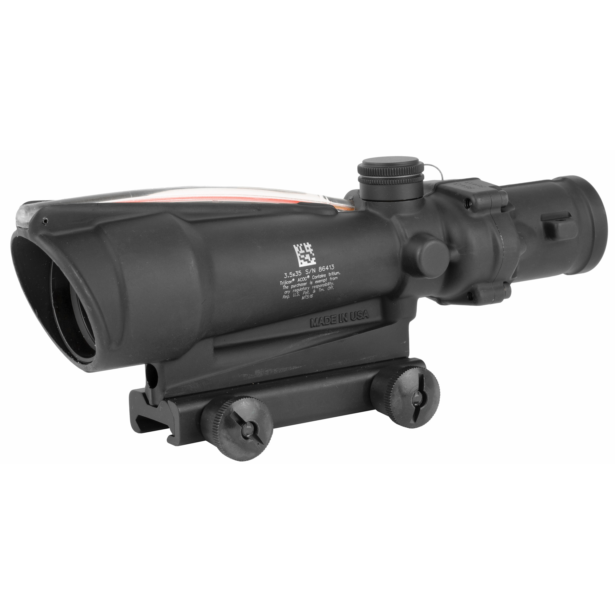 Trijicon ACOG Red Horseshoe .223 3.5X Rifle Scope – Black