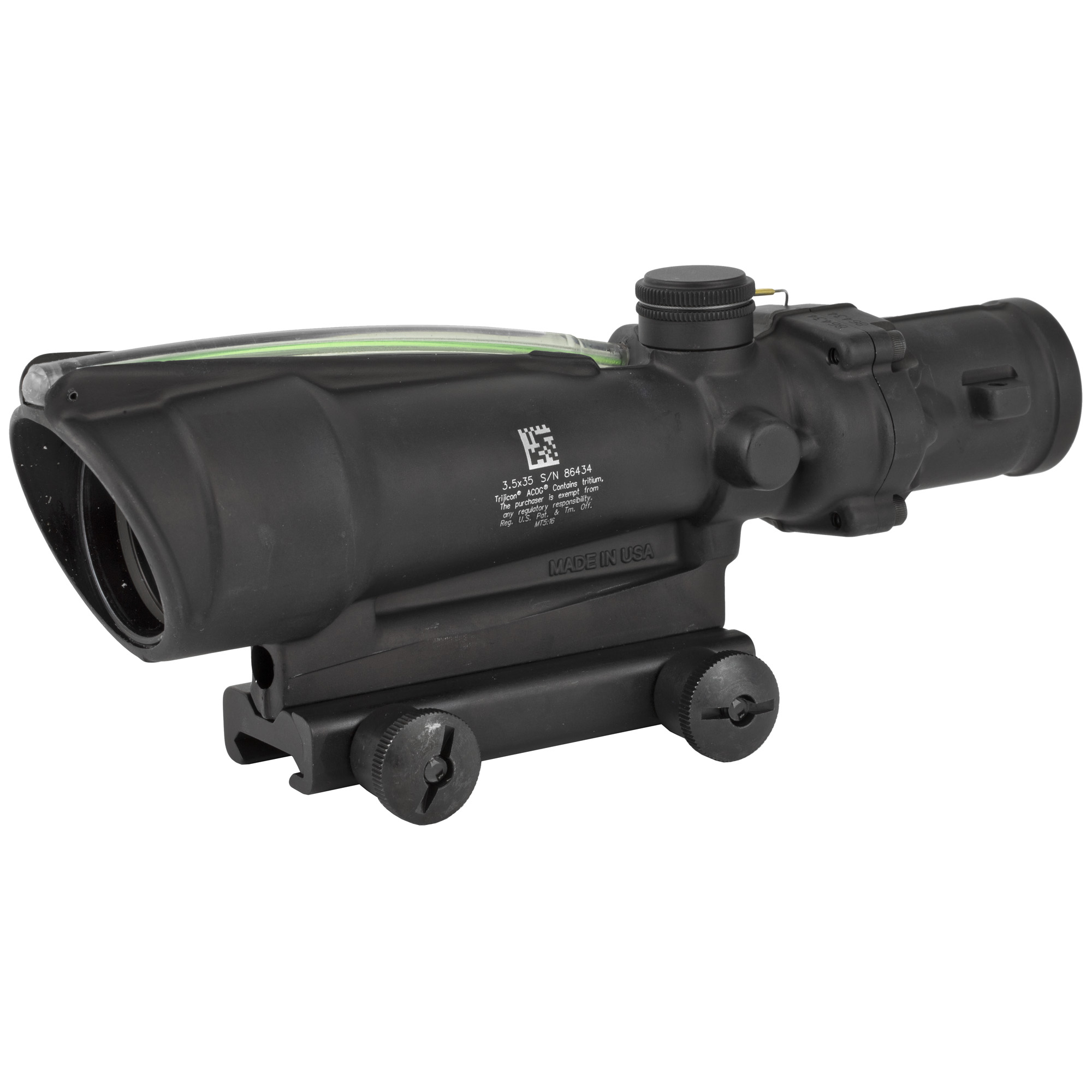 Trijicon ACOG Green Crosshair .223 3X Rifle Scope – Black