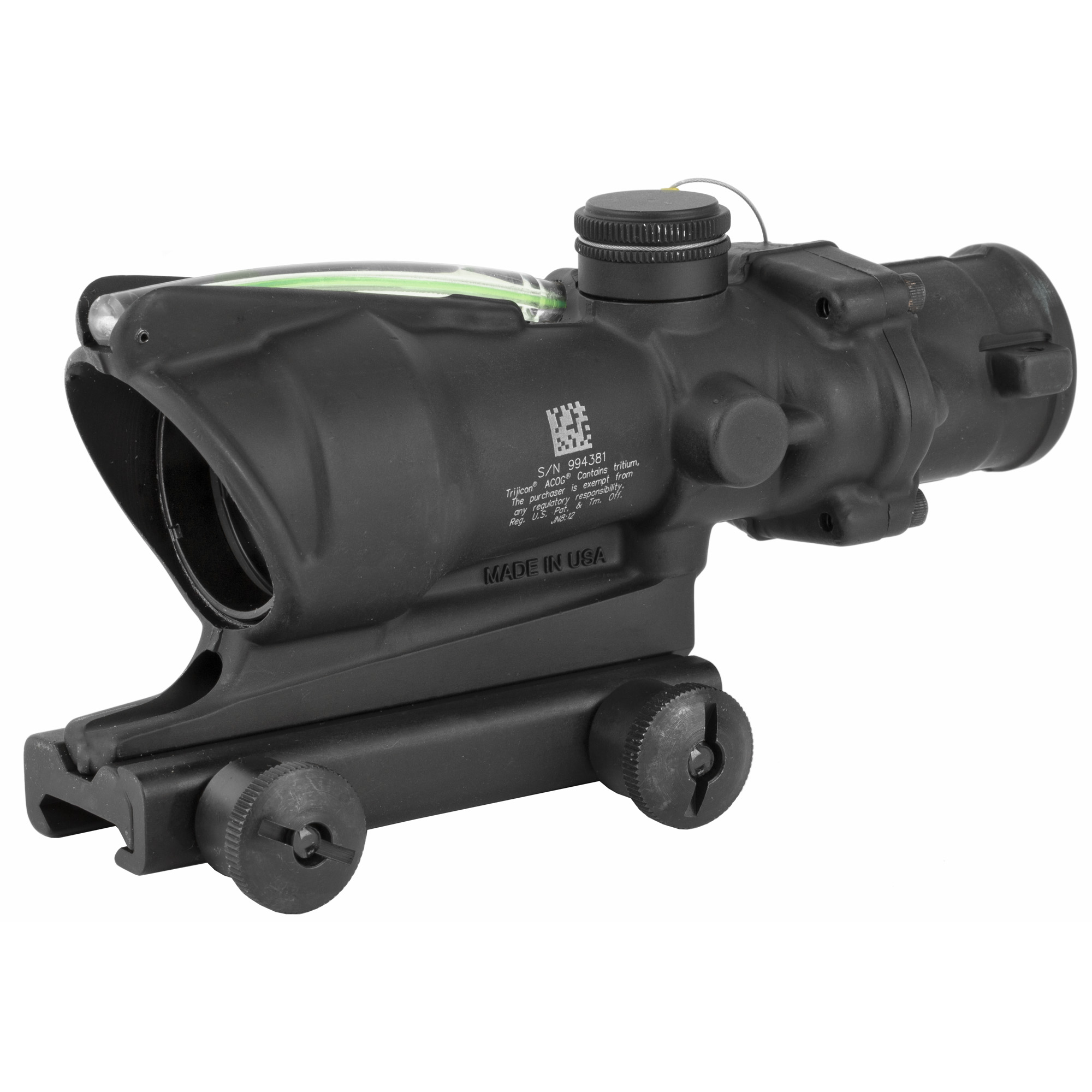 Trijicon ACOG Green Horseshoe 6.8 4X Rifle Scope – Black