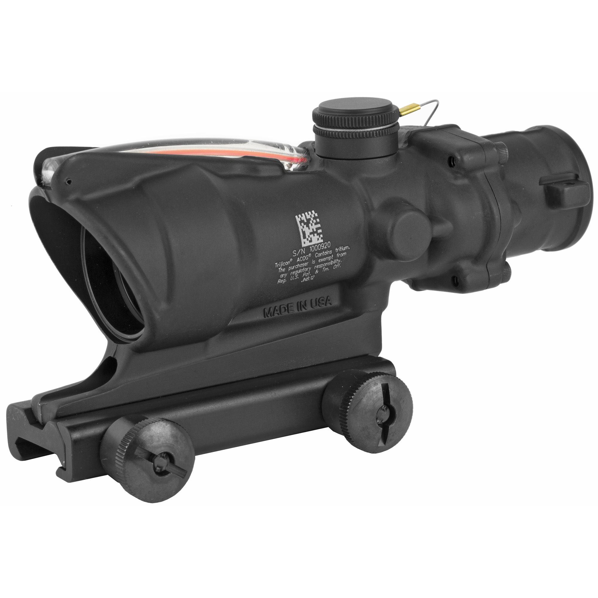 Trijicon ACOG Red Horseshoe .223 4X Rifle Scope – Black