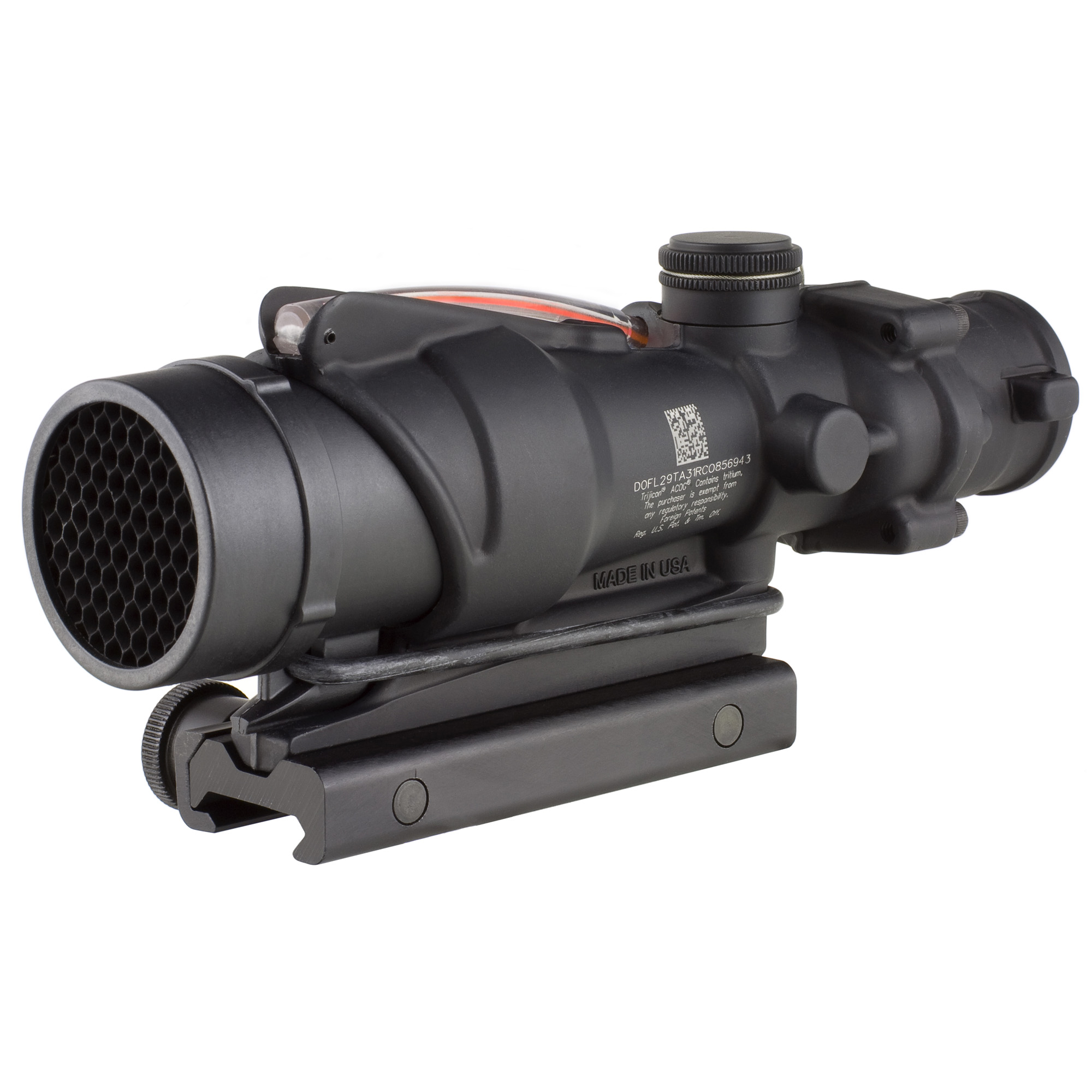 Trijicon ACOG Red Chevron .223 4X Rifle Scope – Black