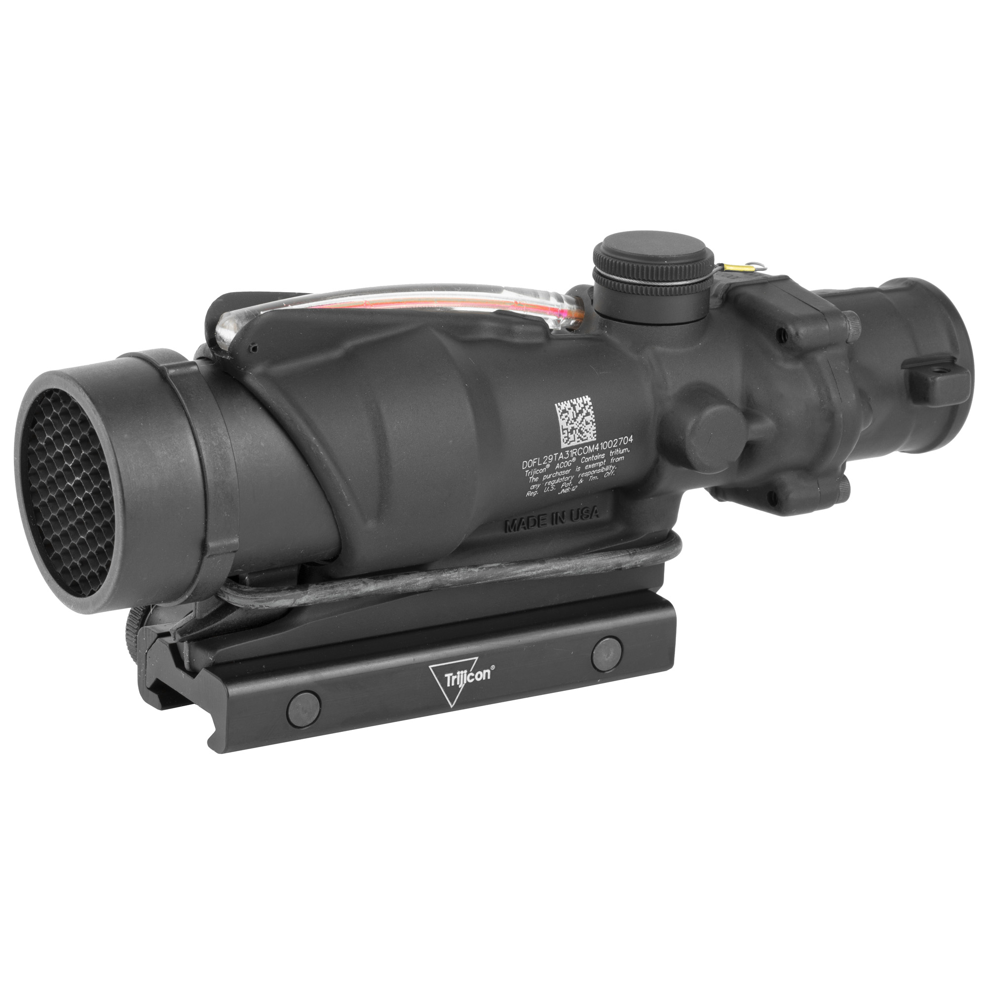 Trijicon ACOG Red Chevron .223 4X Rifle Scope – Black