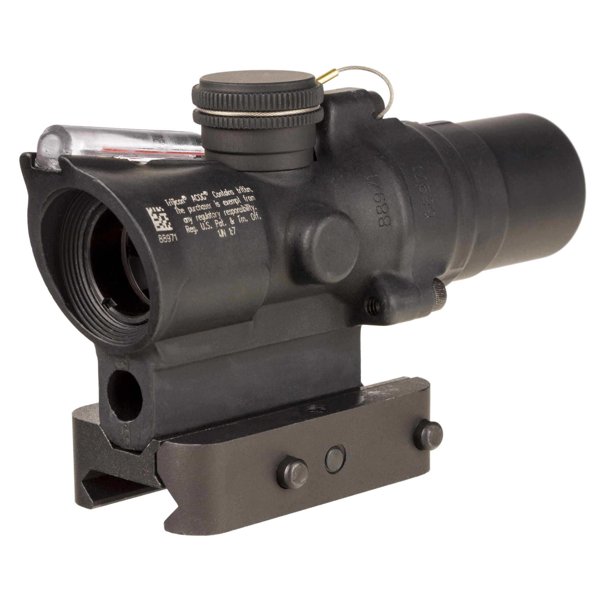 Trijicon ACOG RTR 9mm PCC 1.5X Rifle Scope - Black