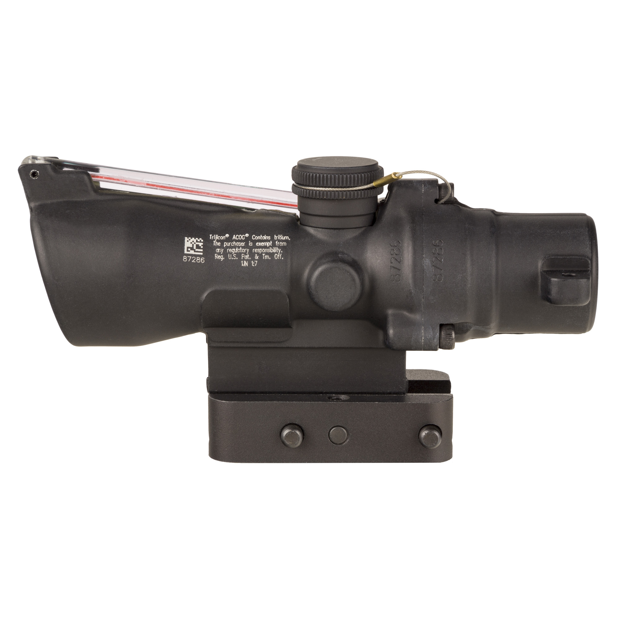 Trijicon ACOG Red Horseshoe/Dot .223 3X Rifle Scope – Black