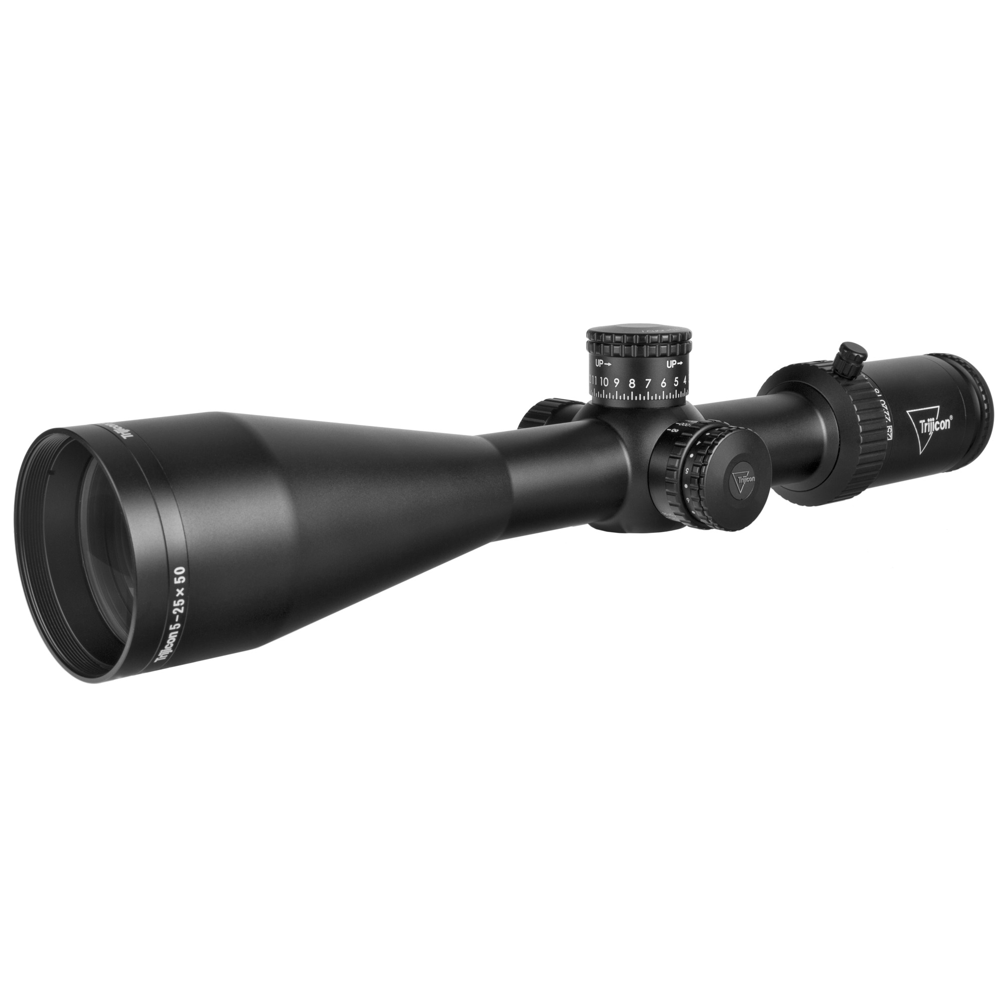 Trijicon Tenmile Red MOA Center Dot Reticle 5-25X Rifle Scope 30mm – Black