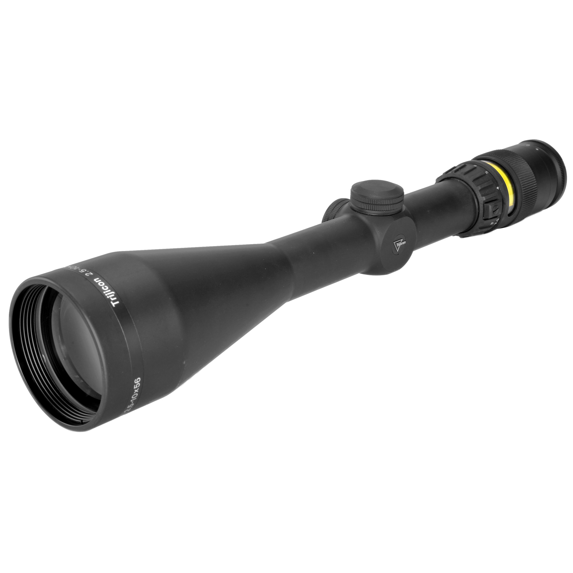 Trijicon AccuPoint Standard Duplex Crosshair Amber Dot Reticle 2.5-10X Rifle Scope 30mm – Black