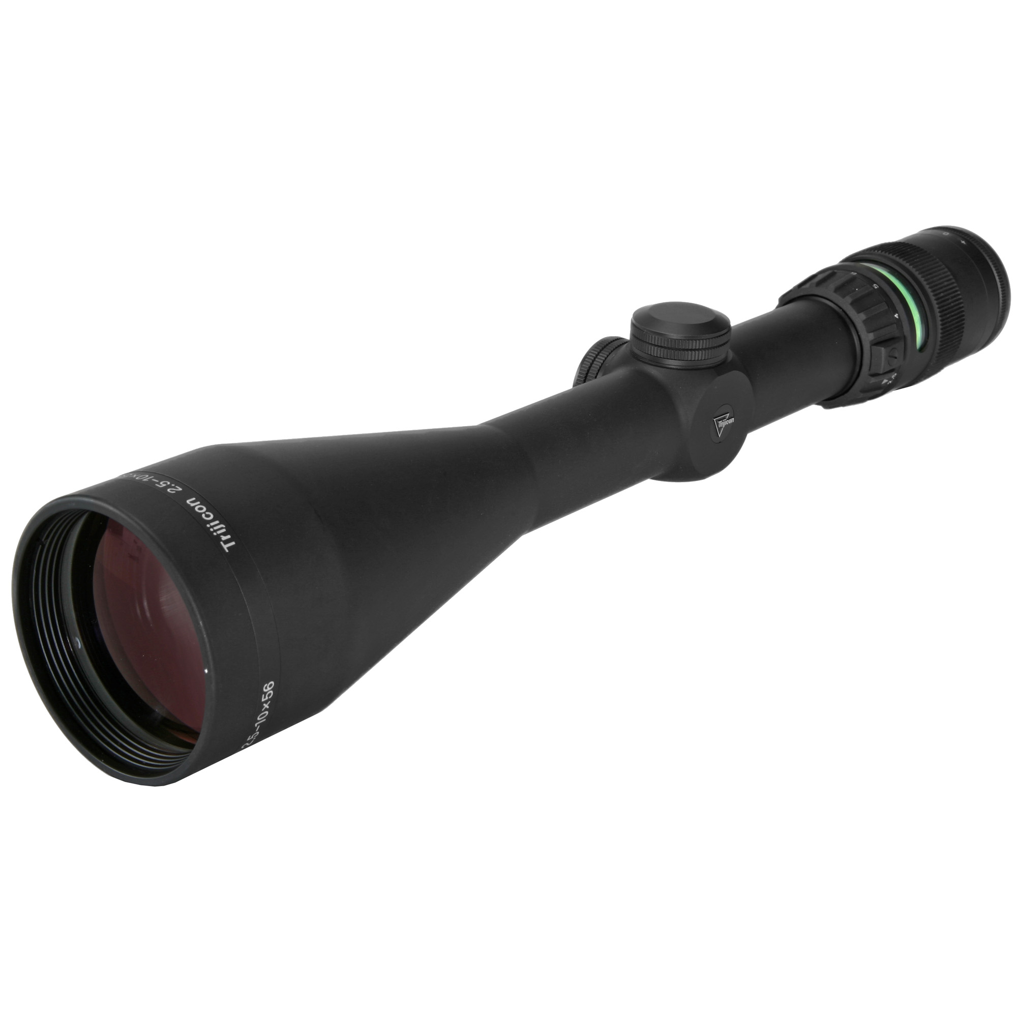 Trijicon AccuPoint MIL-Dot Crosshair With Green Dot 2.5-10X Rifle Scope 30mm – Black