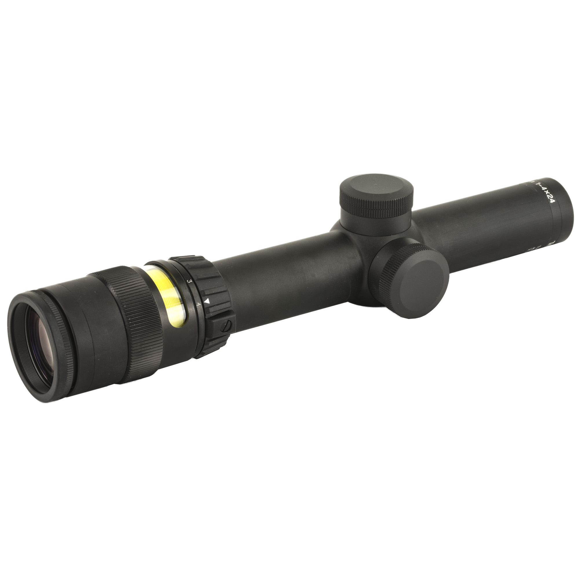 Trijicon Accupoint German #4 Crosshair Green Dot Reticle 1-4X Rifle Scope 30mm – Black