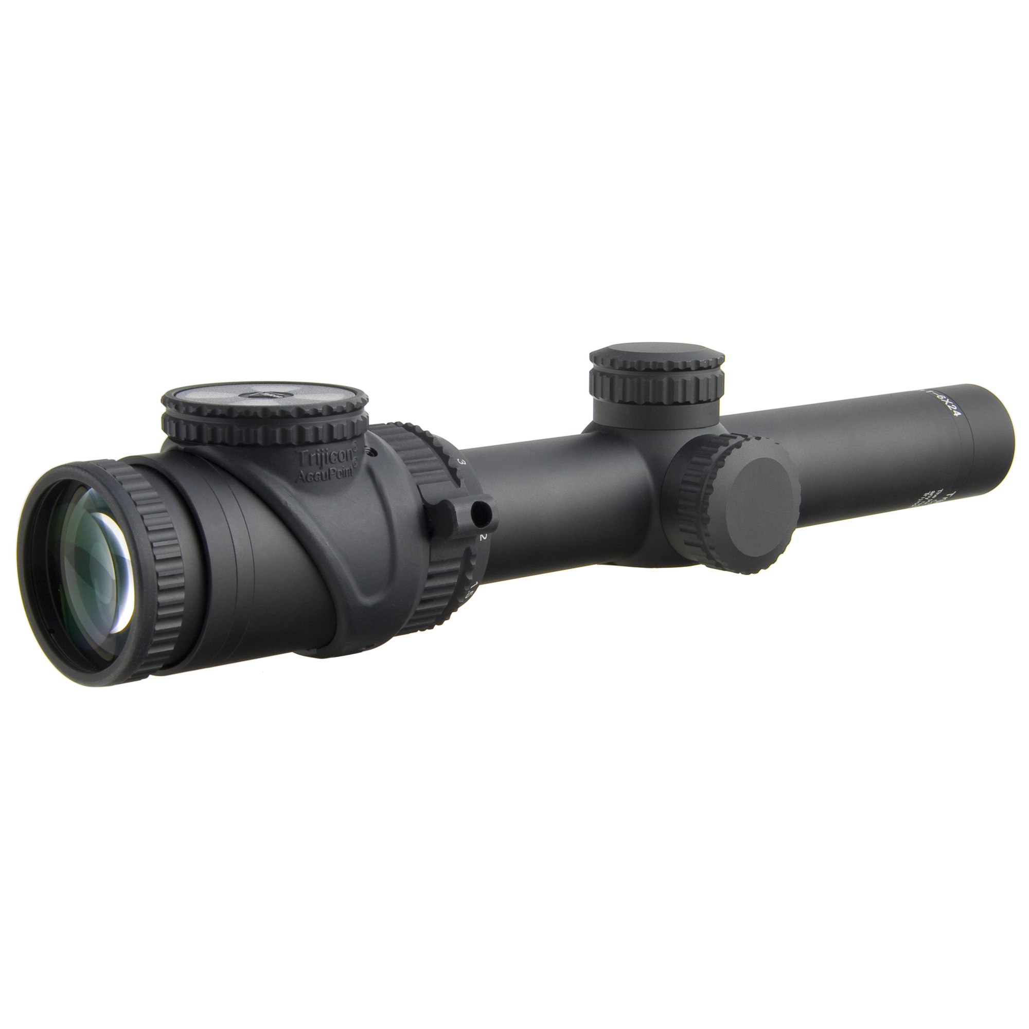 Trijicon AccuPoint MOA-Dot With Green Dot 1-6X Rifle Scope 30mm – Black