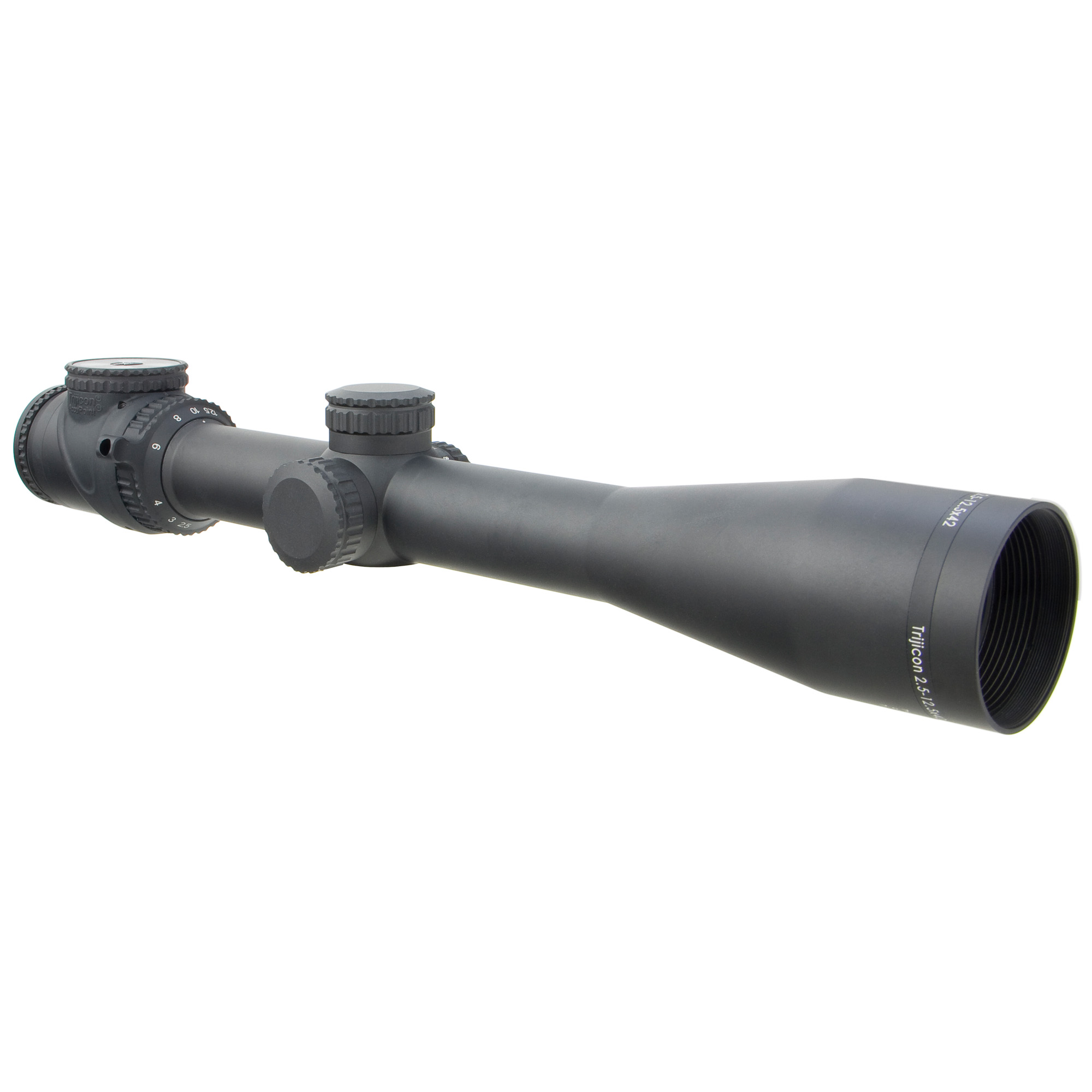 Trijicon AccuPoint MOA-Dot With Green Dot 2.5-12.5X Rifle Scope 30mm – Black