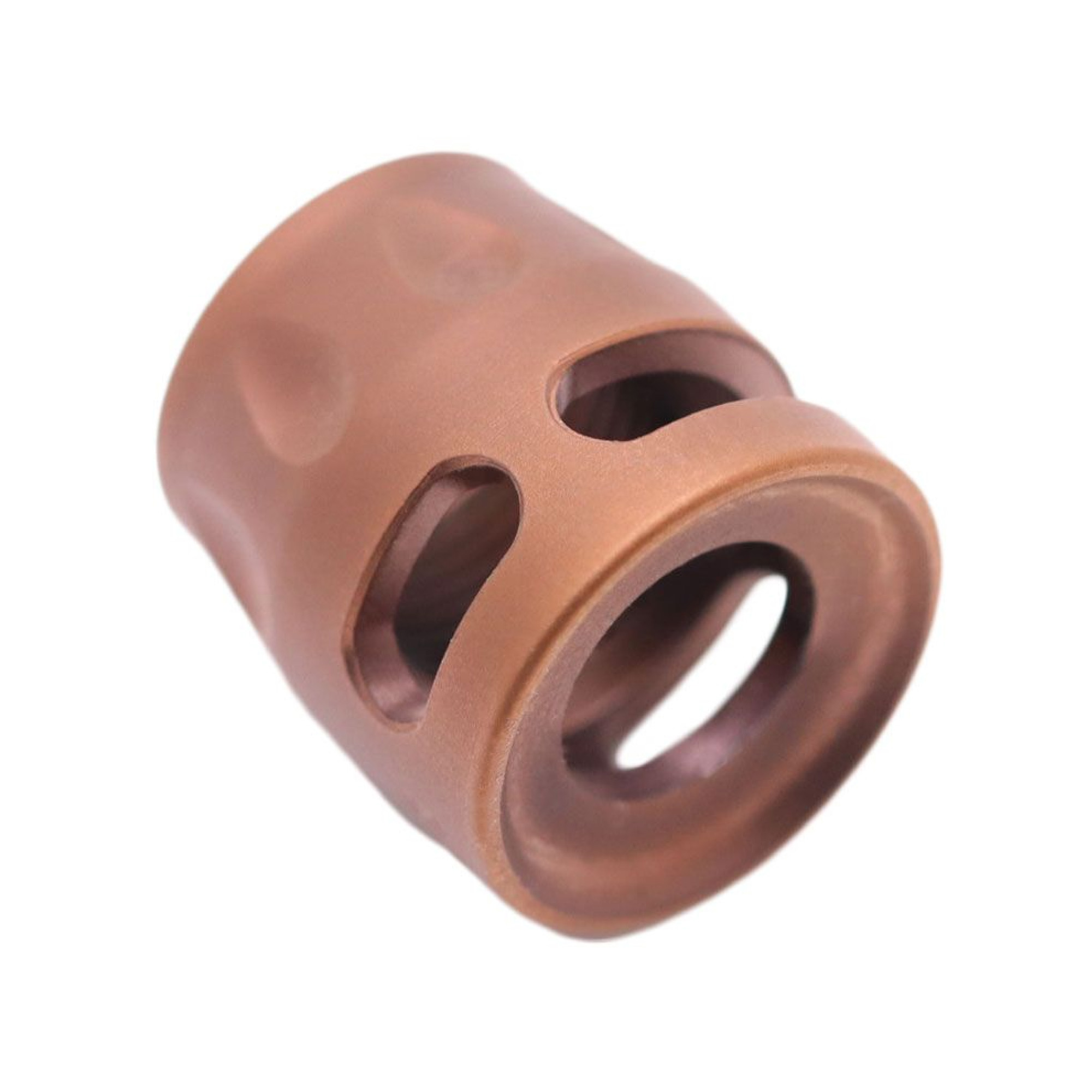 True Precision 1/2×28 Micro Comp 9mm Compensator – Copper