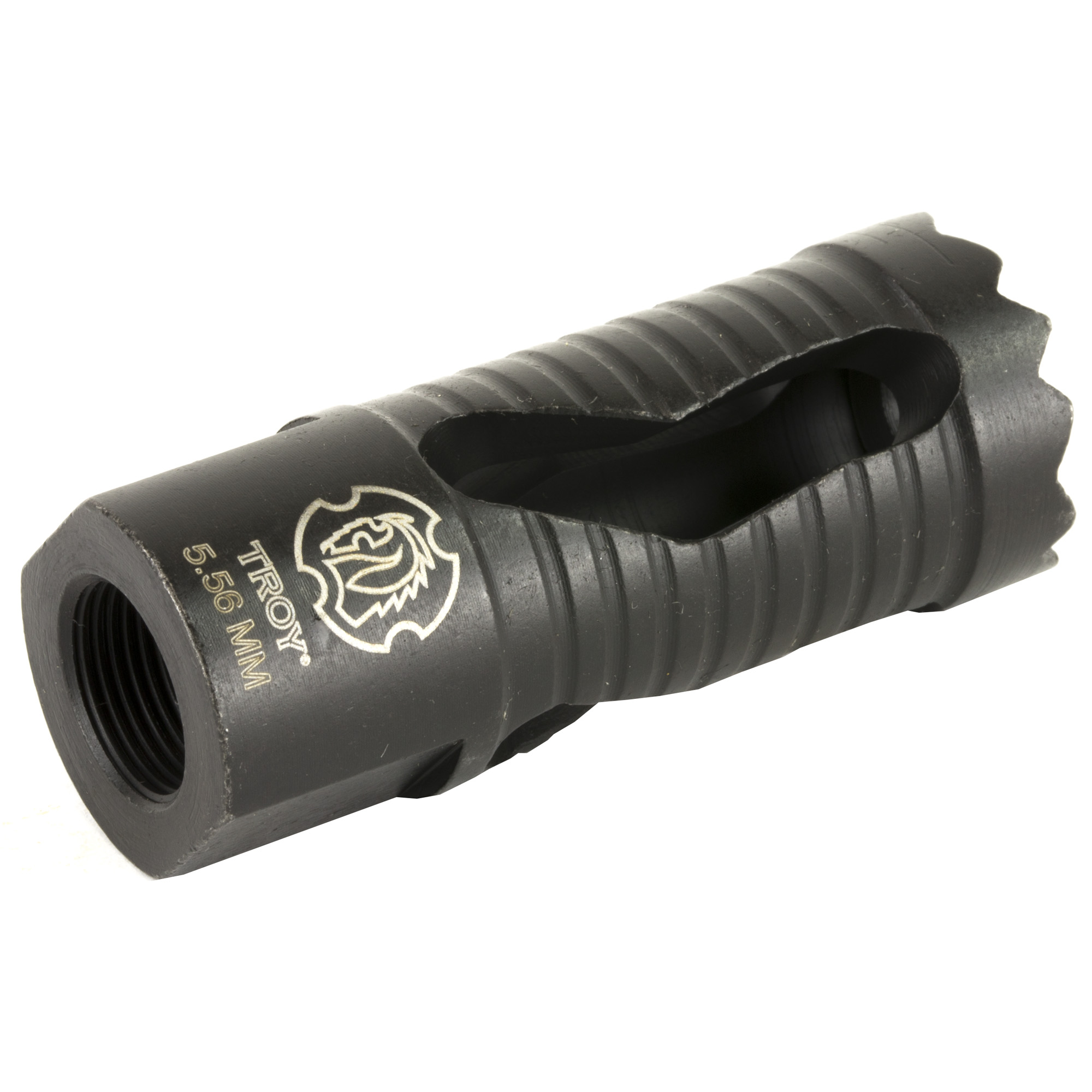 TROY Industries AR-15 Medieval 5.56 NATO Muzzle Brake – Black