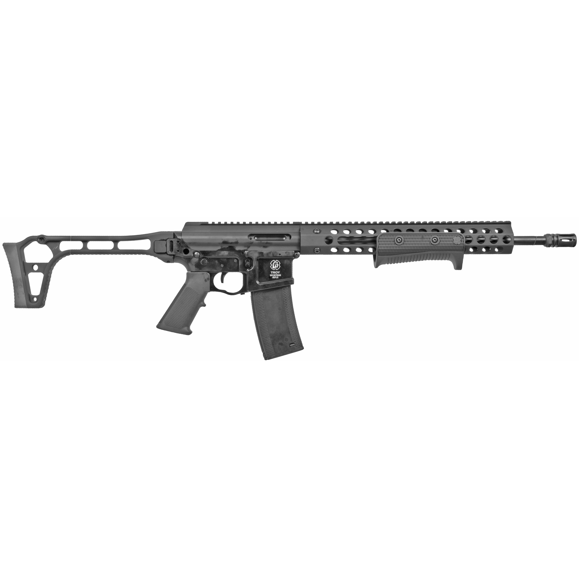 TROY Industries PAR 16″ 5.56 NATO 10rd – Black