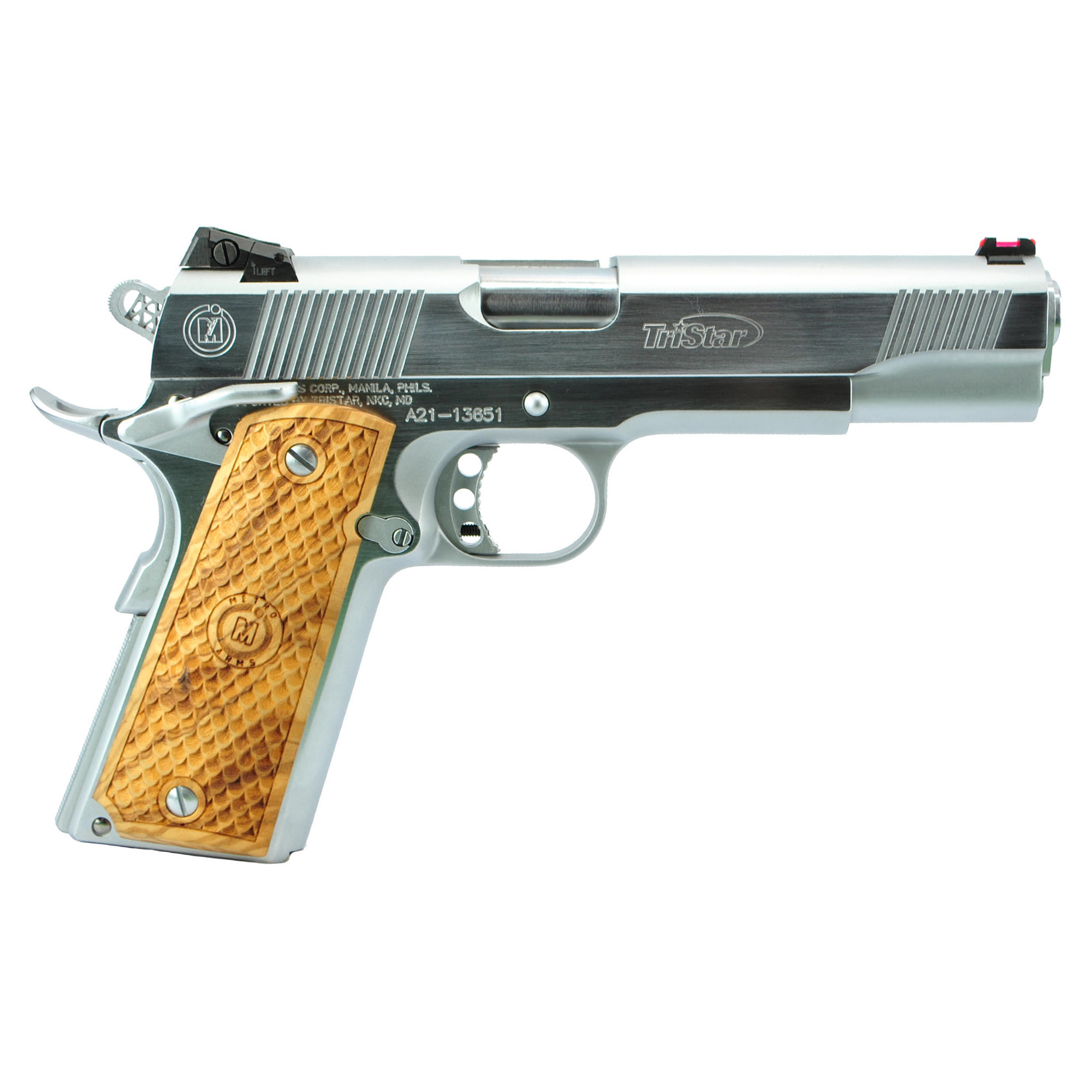 American Classic Trophy 1911 5″ 45 ACP 8rd Novak – Silver