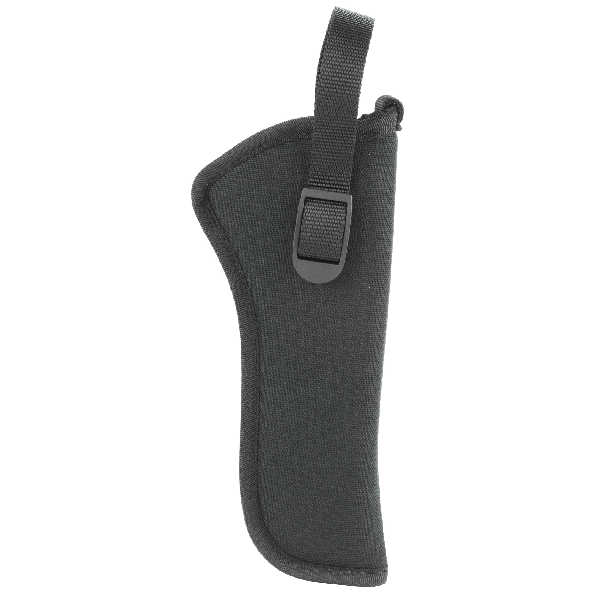 Uncle Mike’s Large Revolver 6.5″ Right Hand Kodra Nylon Hip Holster – Black