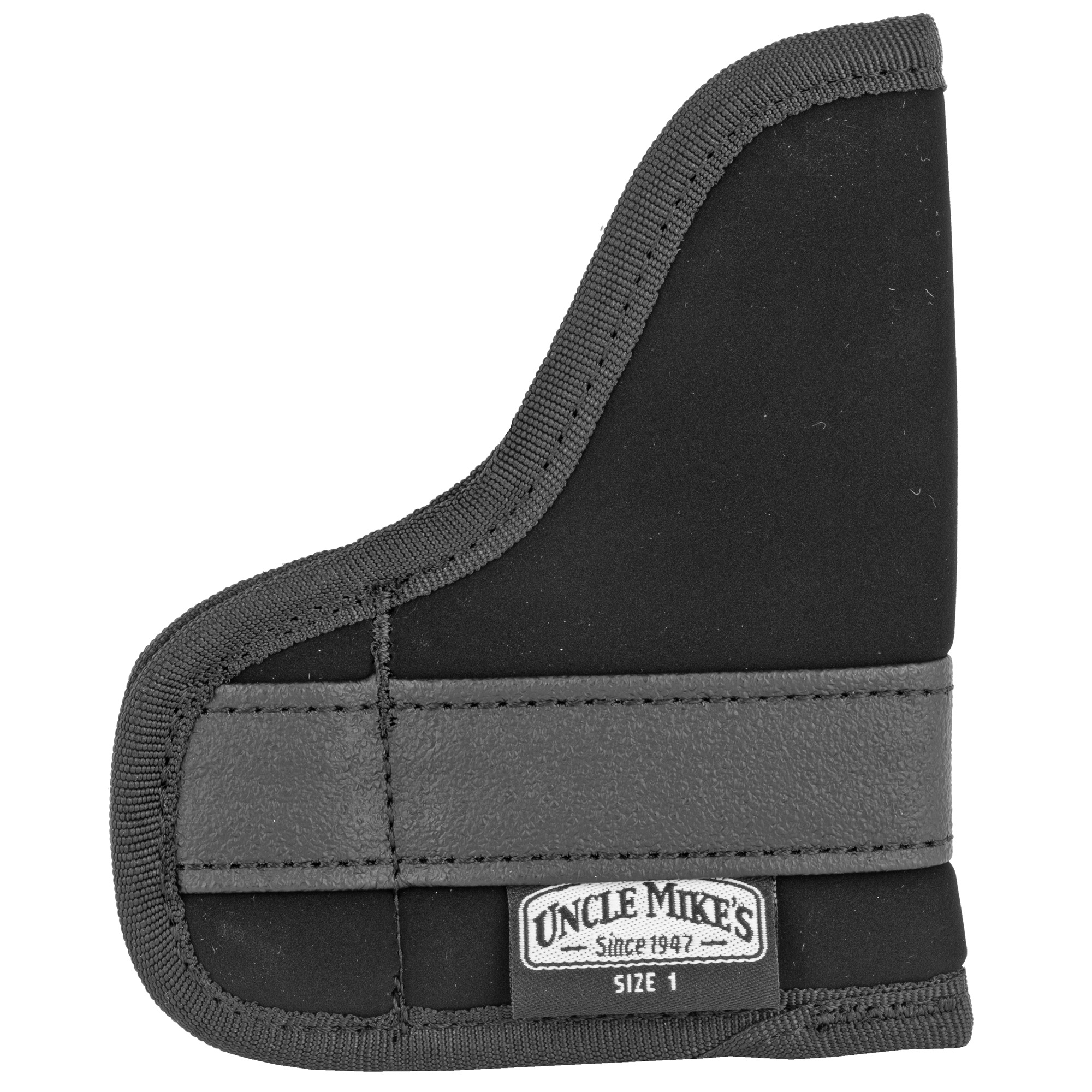 Uncle Mike’s Small Automatic Inside Pocket Ambidextrous Suede Holster – Black